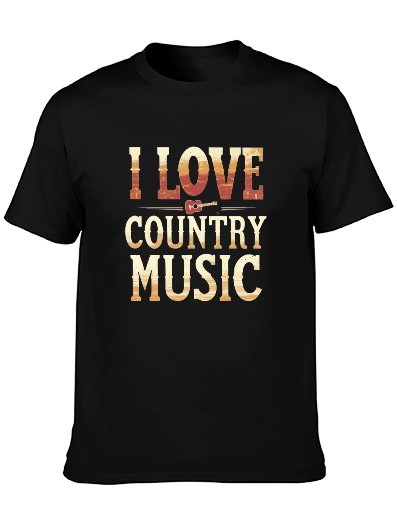 I Love Country Music Graphic T-Shirt