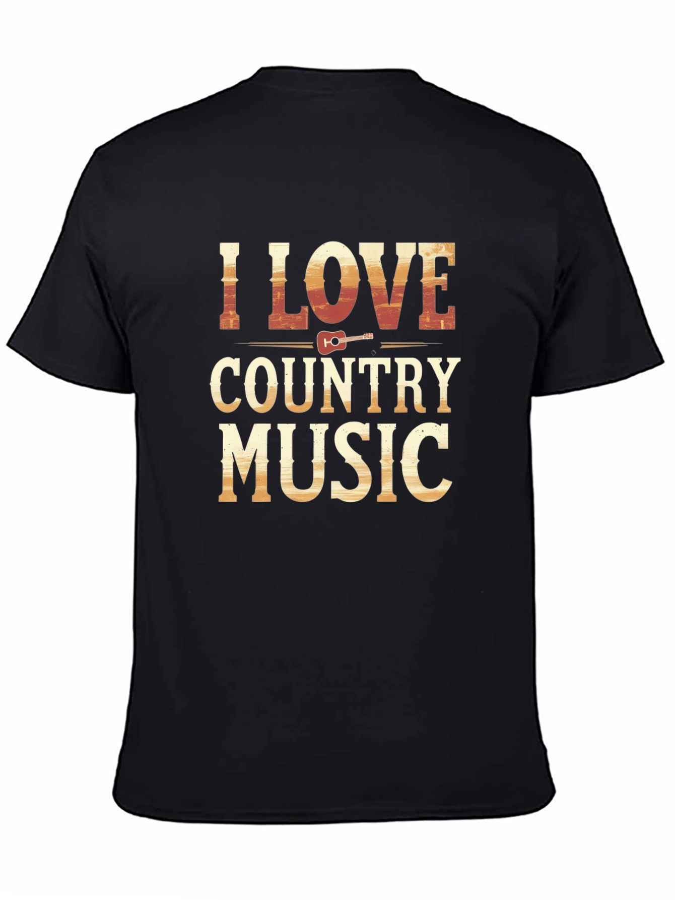 I Love Country Music Graphic T-Shirt