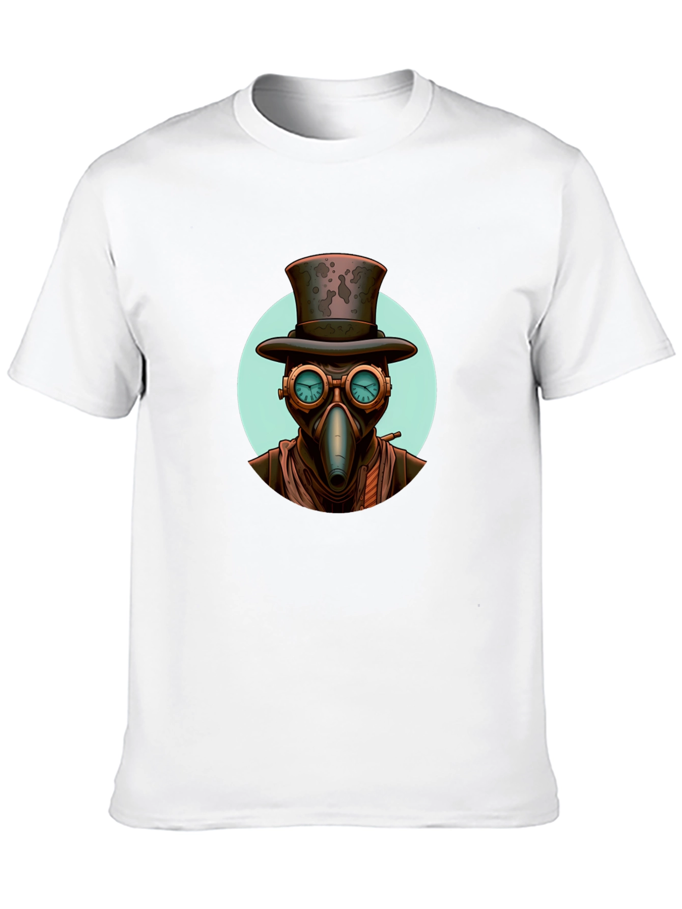Steampunk Plague Doctor Graphic Tee