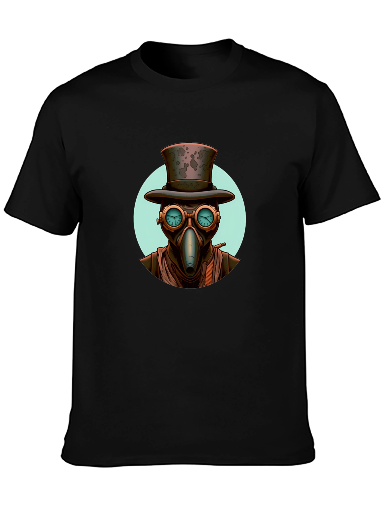 Steampunk Plague Doctor Graphic Tee