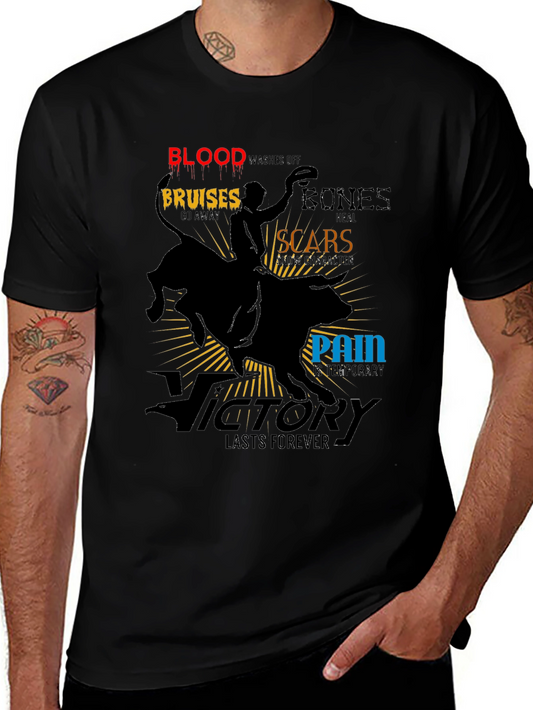 Rodeo Rider Graphic Tee - Victory Lasts Forever