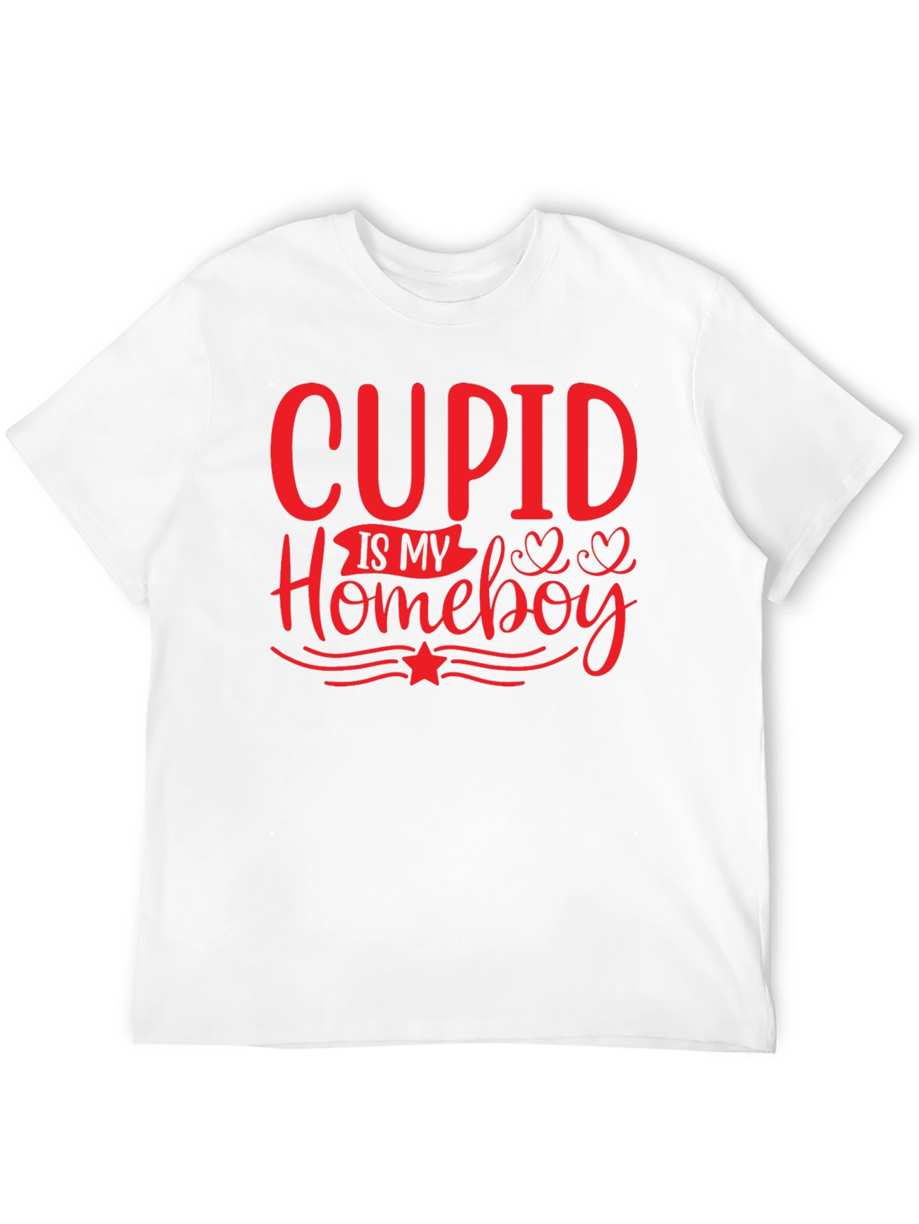 Cupid Is My Homeboy Valentines Day T-Shirt
