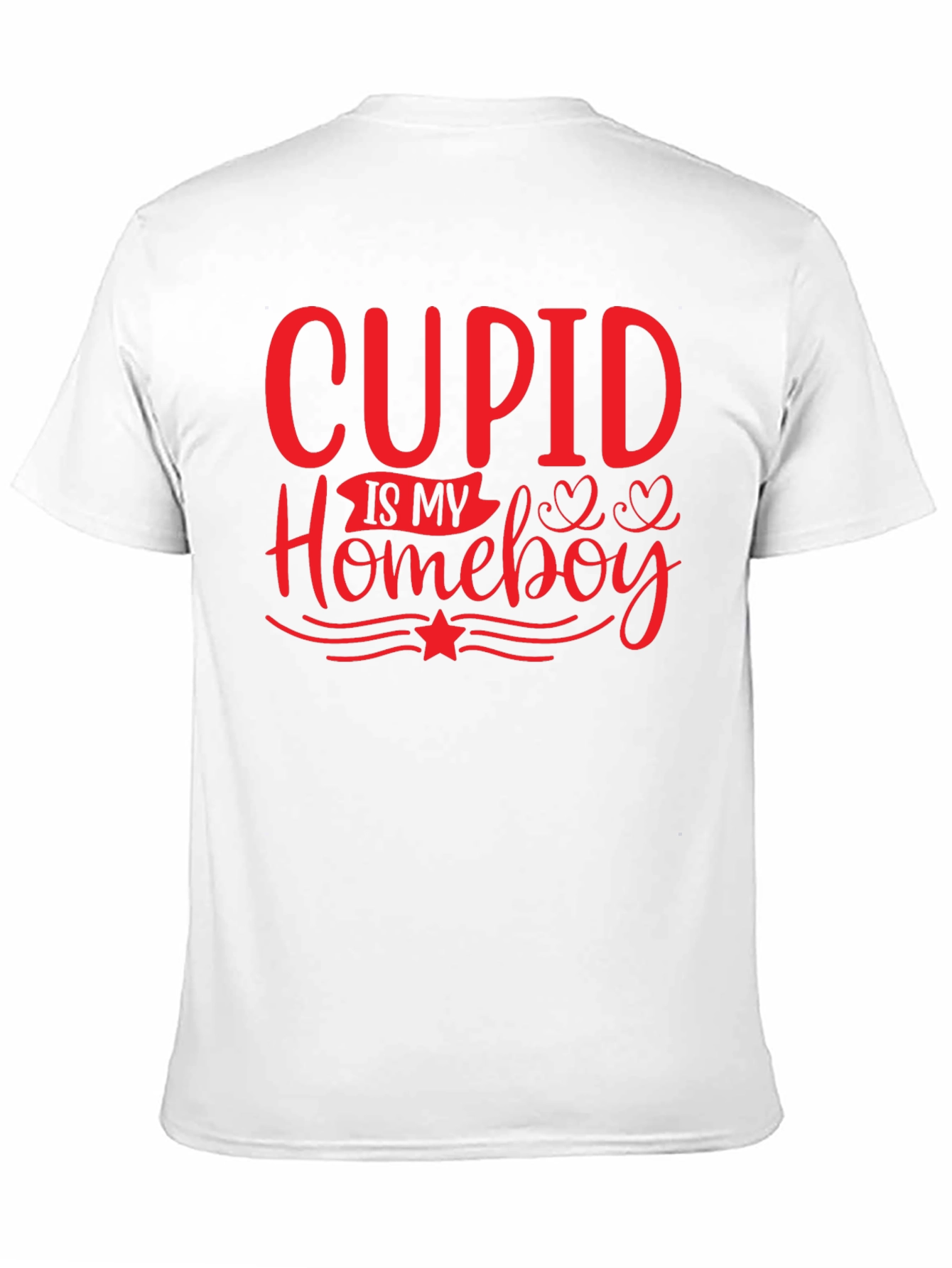 Cupid Is My Homeboy Valentines Day T-Shirt