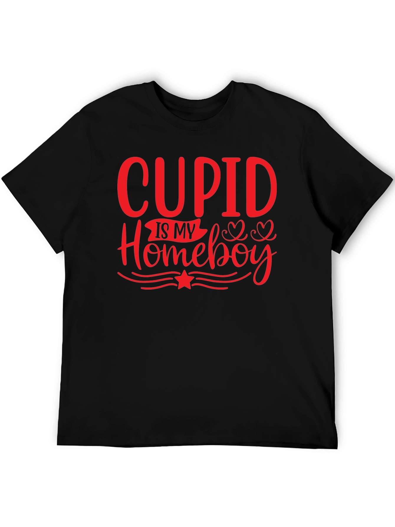 Cupid Is My Homeboy Valentines Day T-Shirt