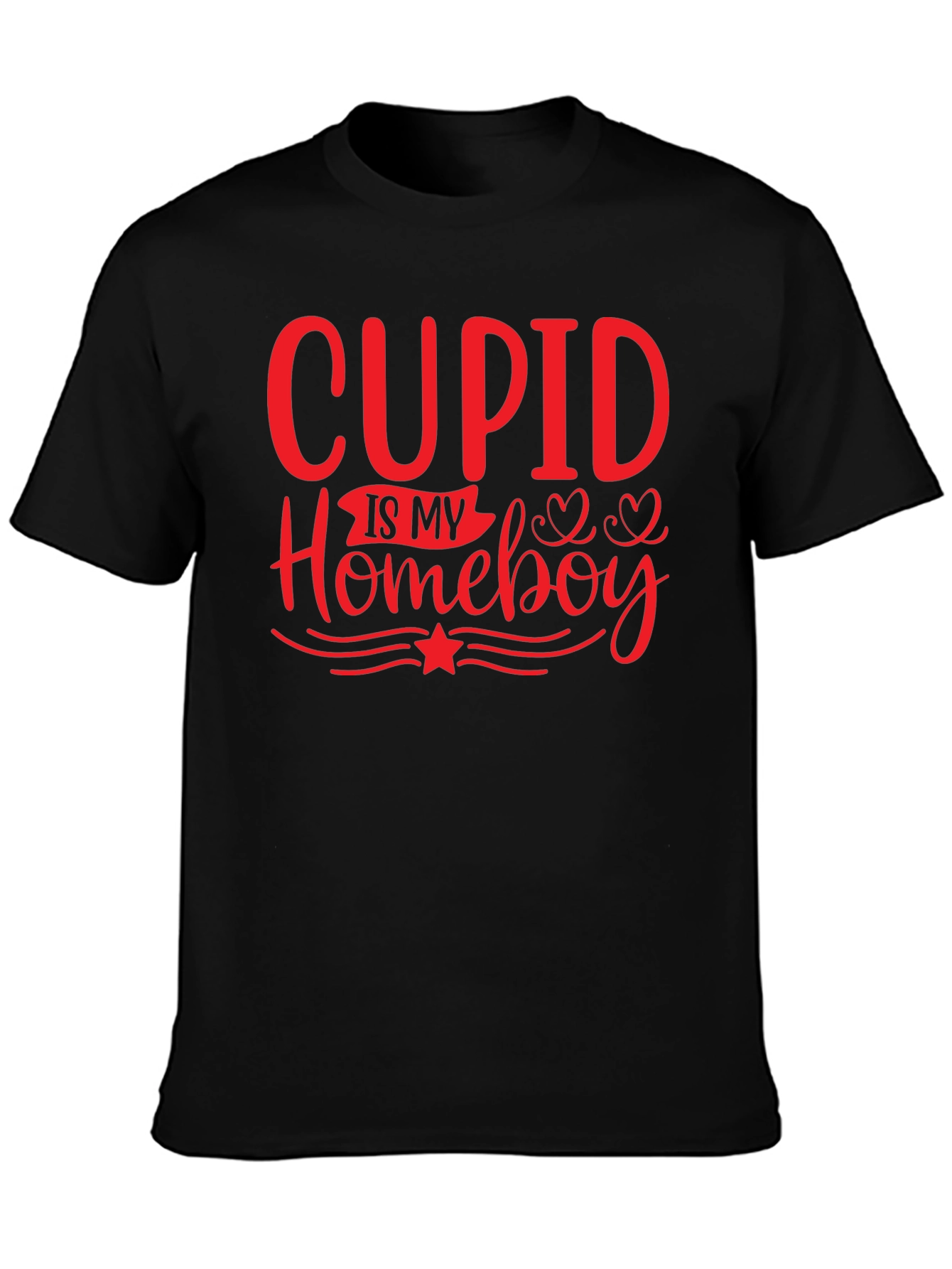 Cupid Is My Homeboy Valentines Day T-Shirt
