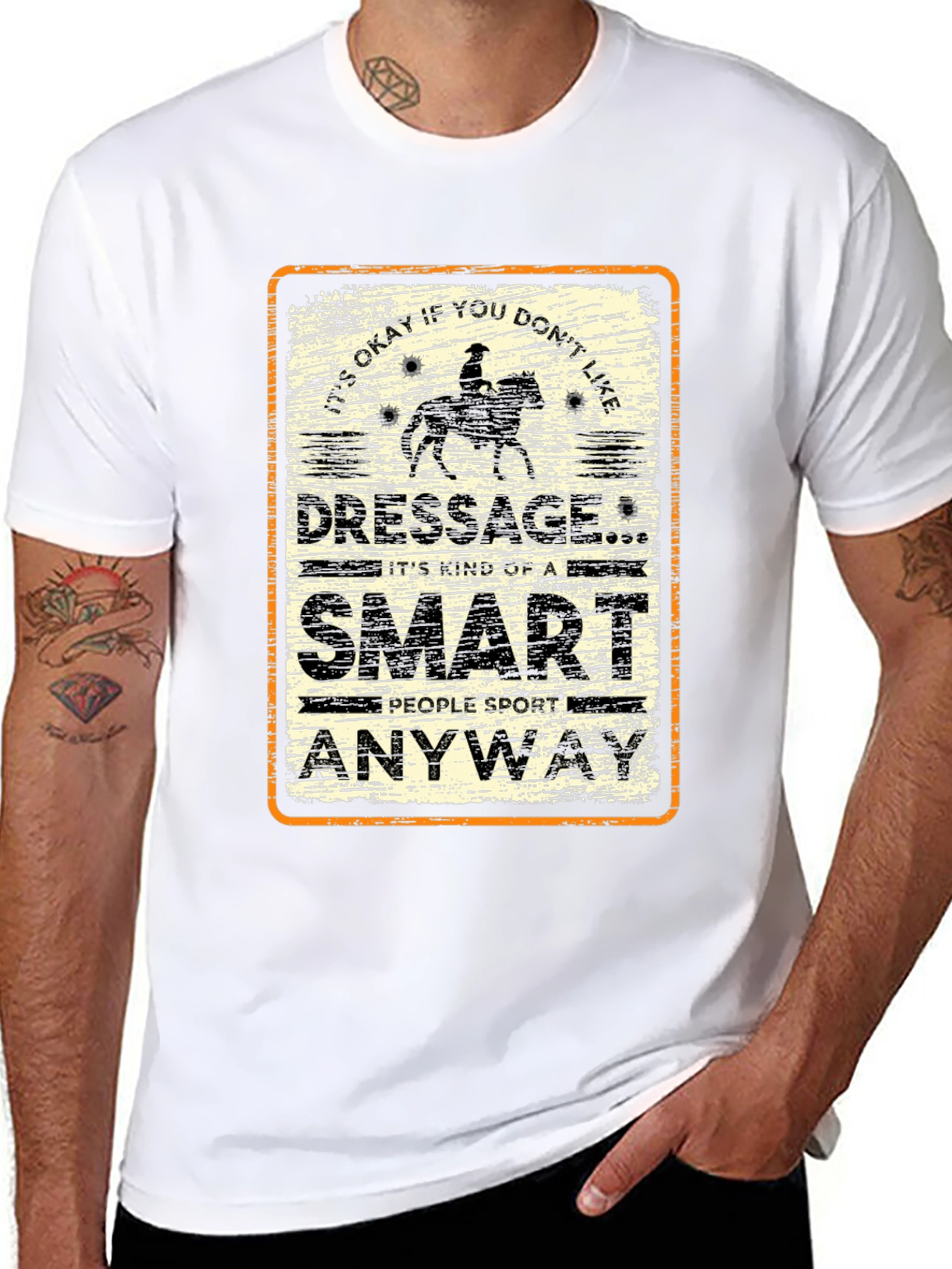 Dressage Smart People Sport T-Shirt | Funny Horse Riding Tee | Equestrian Lover Shirt | Gift for Horse Lovers | Free Shipping $50+