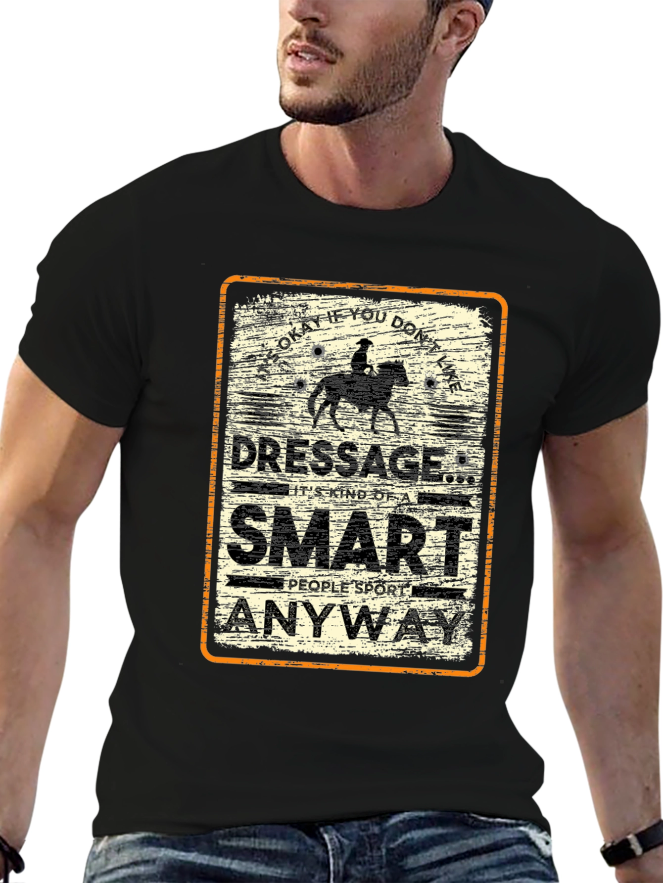 Dressage Smart People Sport T-Shirt | Funny Horse Riding Tee | Equestrian Lover Shirt | Gift for Horse Lovers | Free Shipping $50+