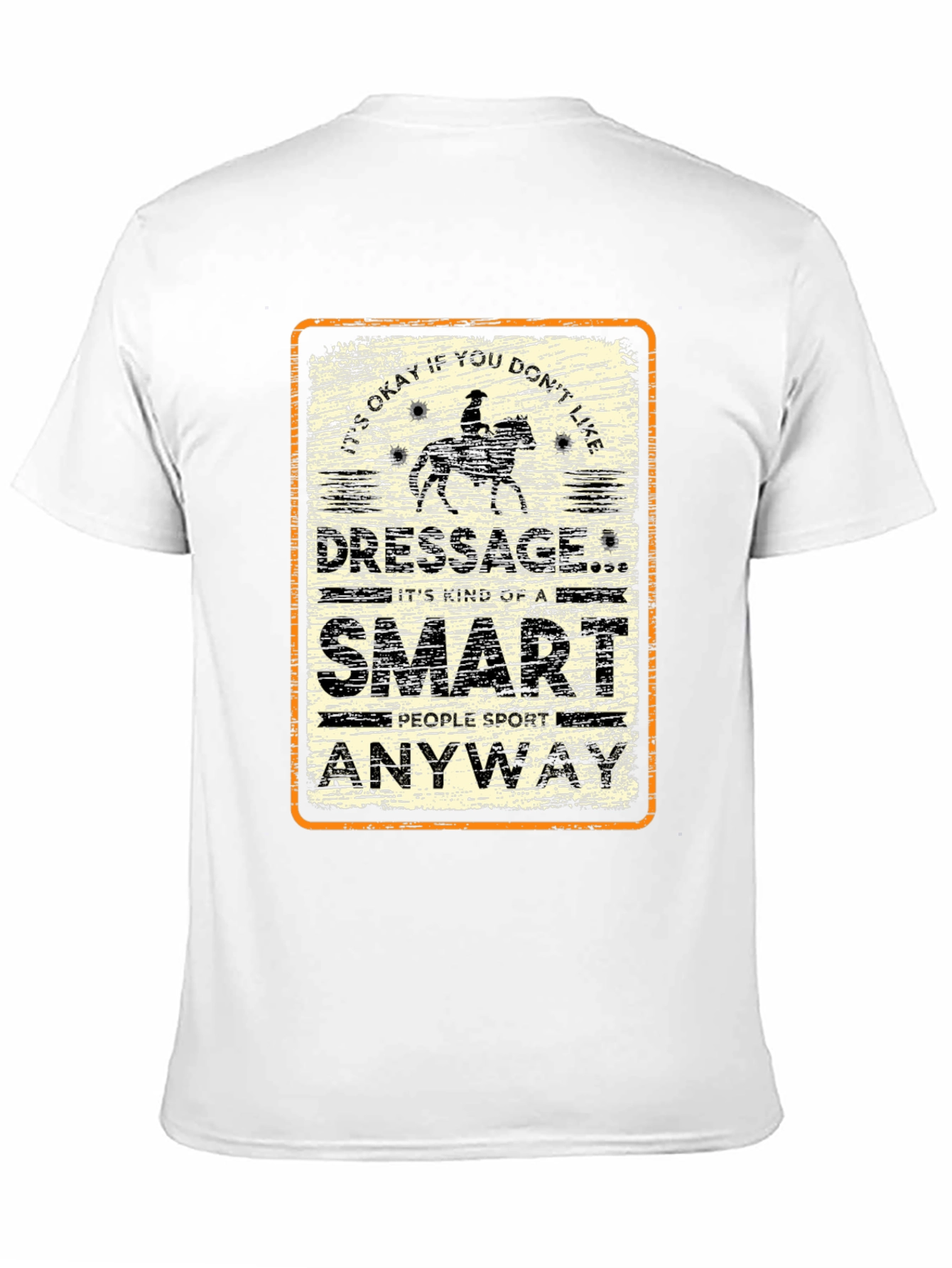 Dressage Smart People Sport T-Shirt | Funny Horse Riding Tee | Equestrian Lover Shirt | Gift for Horse Lovers | Free Shipping $50+