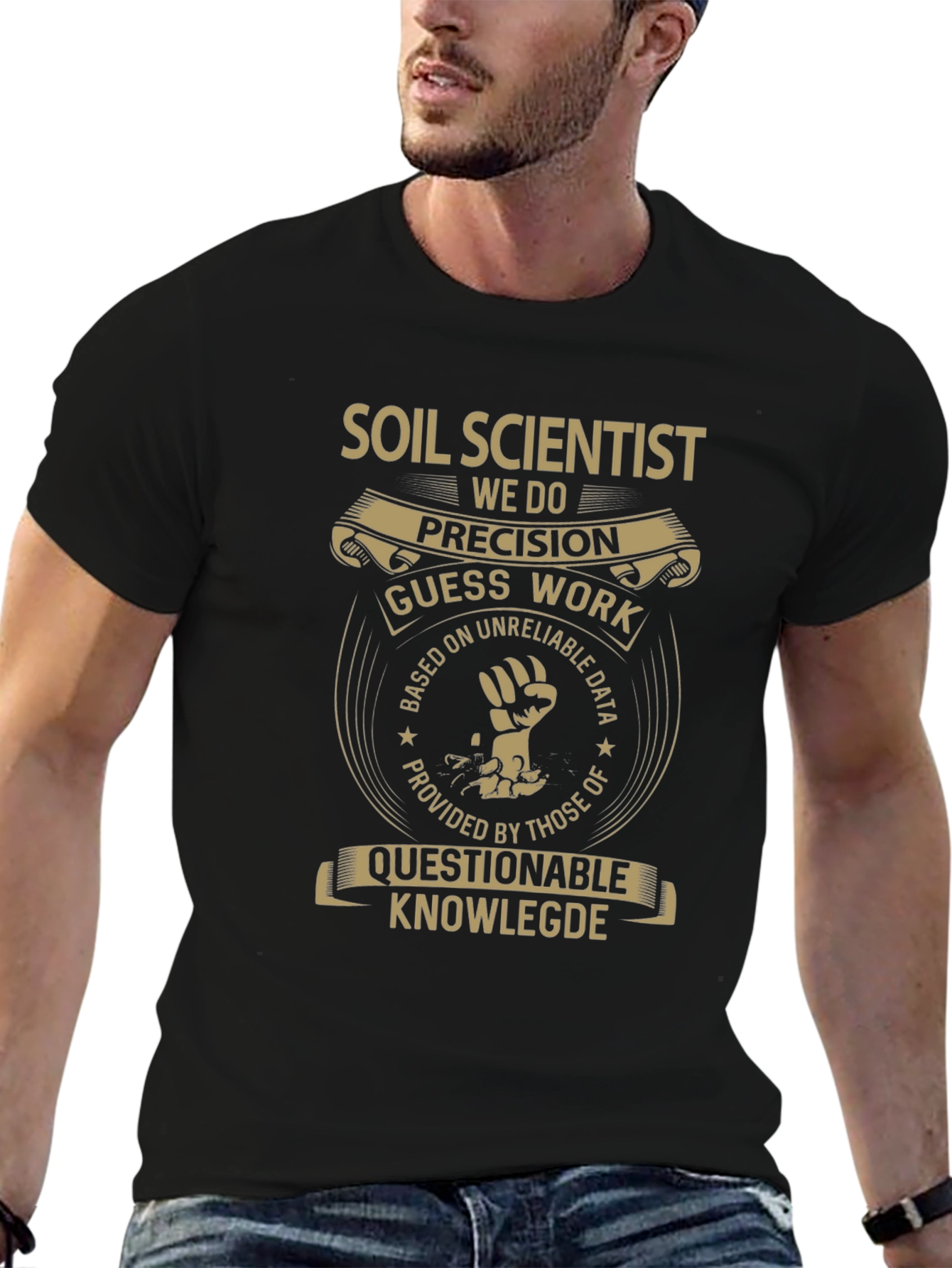 Soil Scientist Precision T-Shirt
