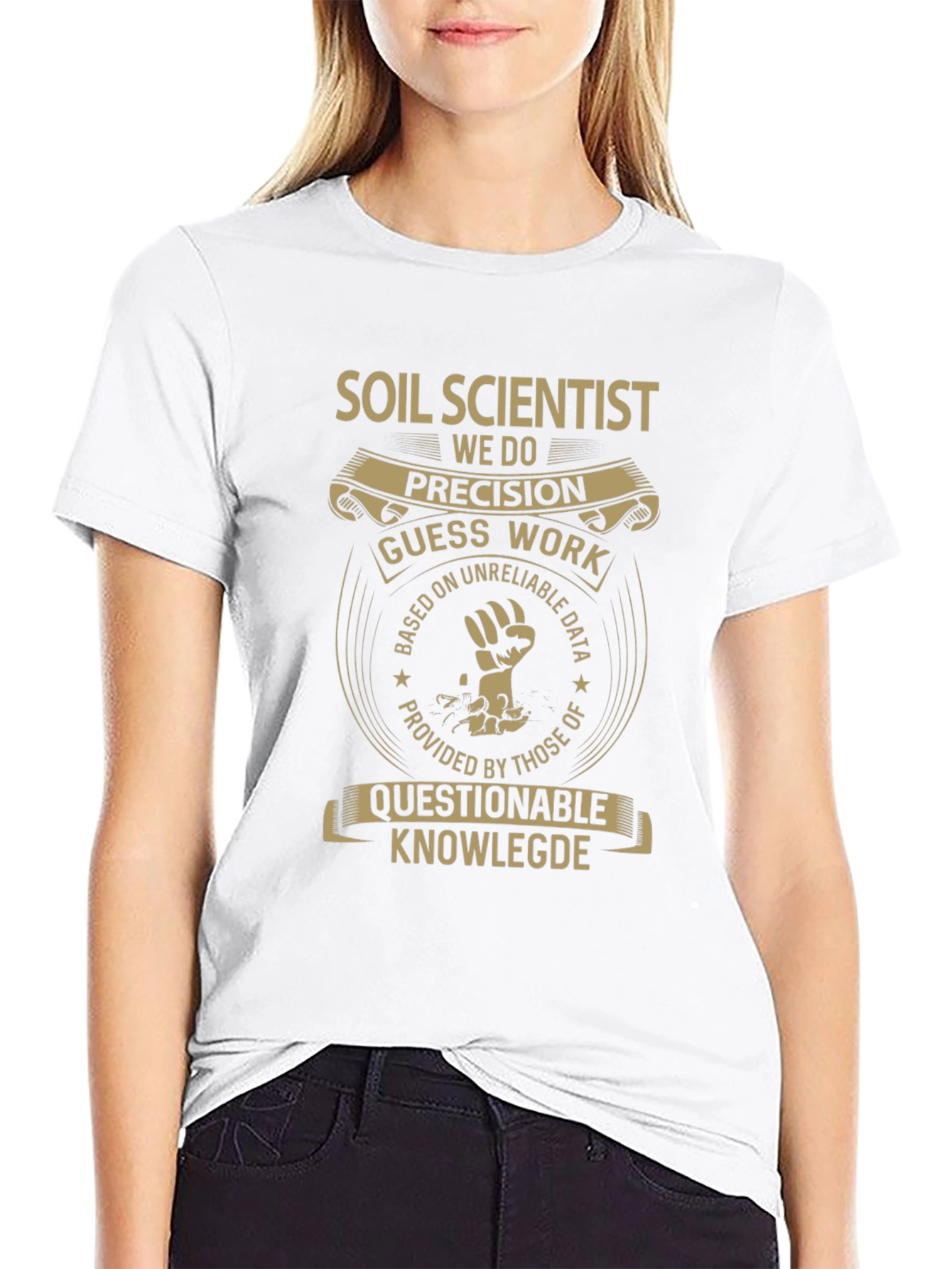 Soil Scientist Precision T-Shirt