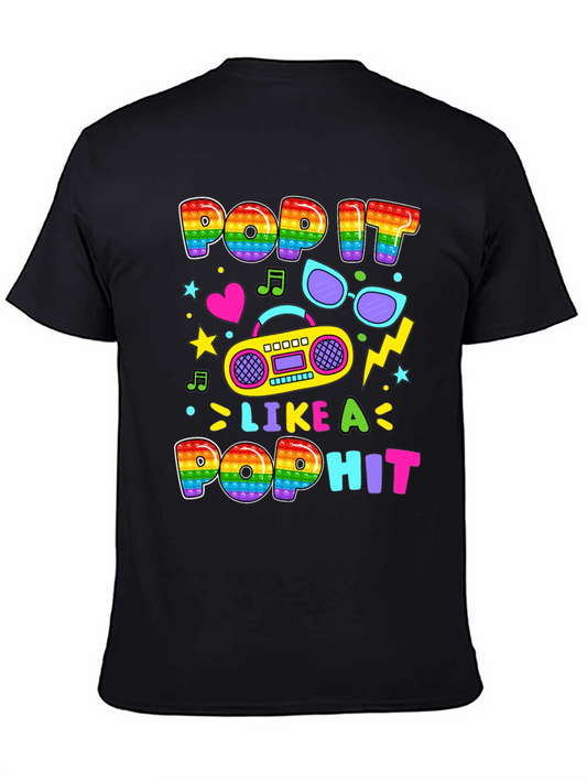 Pop It Like a Pop Hit Rainbow Bubble T-Shirt
