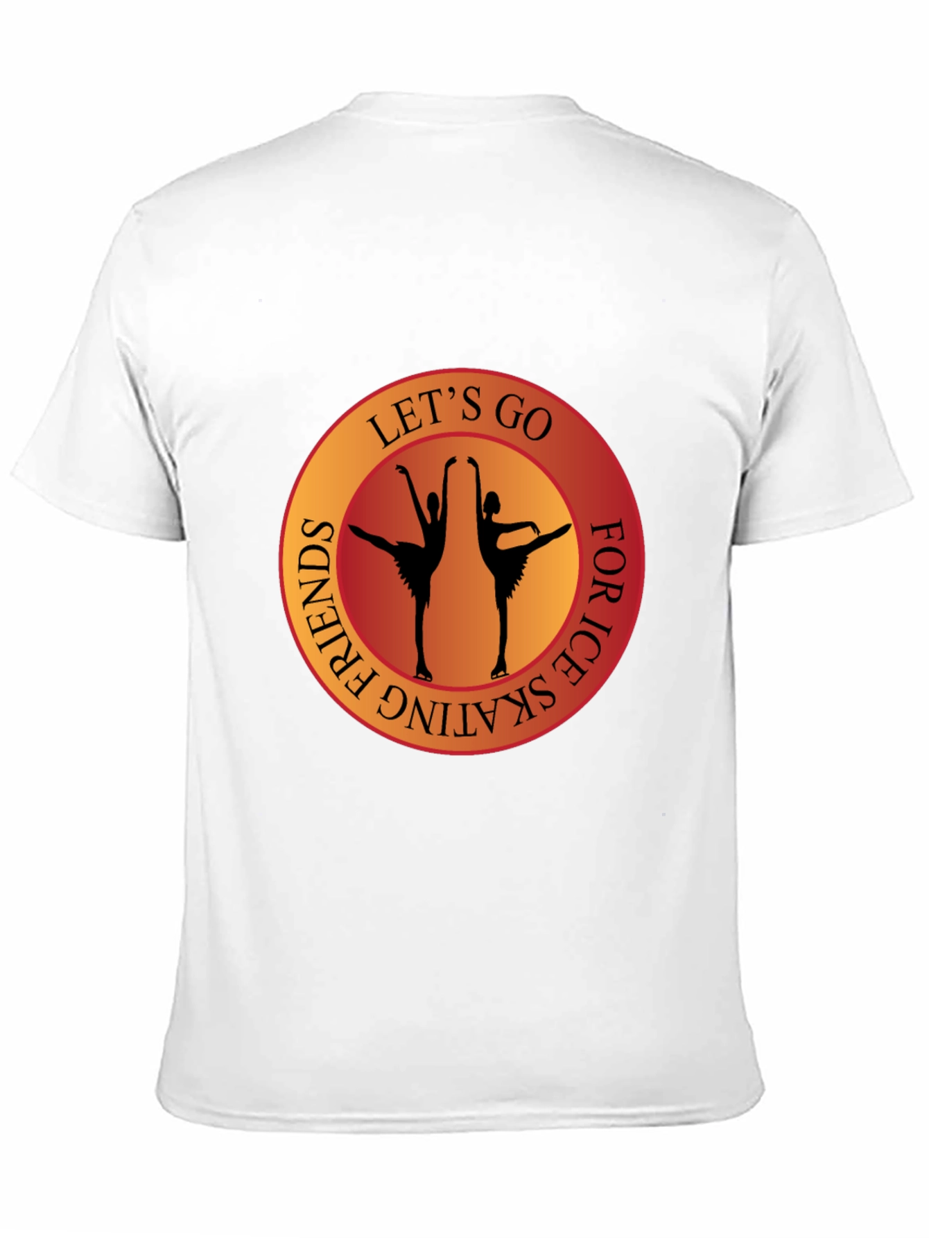 Ice Skating Friends Graphic Tee