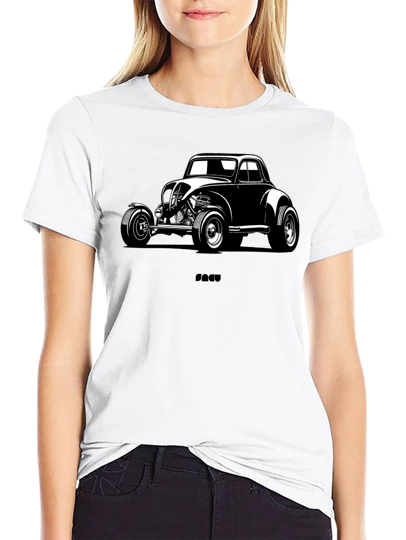 Classic Car Graphic Tee - Cool Automotive Design