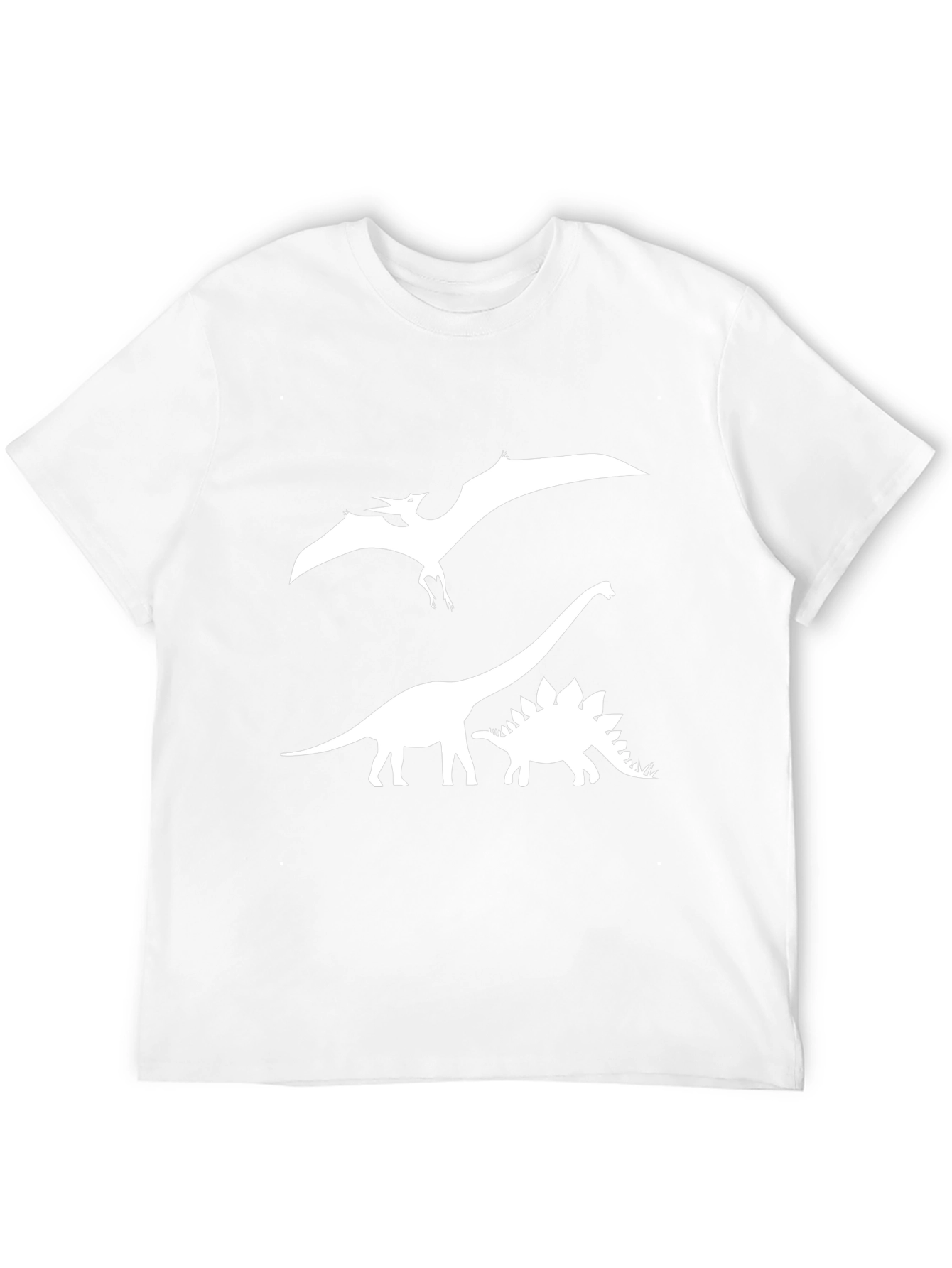 Dinosaur T-Shirt: Pterodactyl Brachiosaurus Stegosaurus
