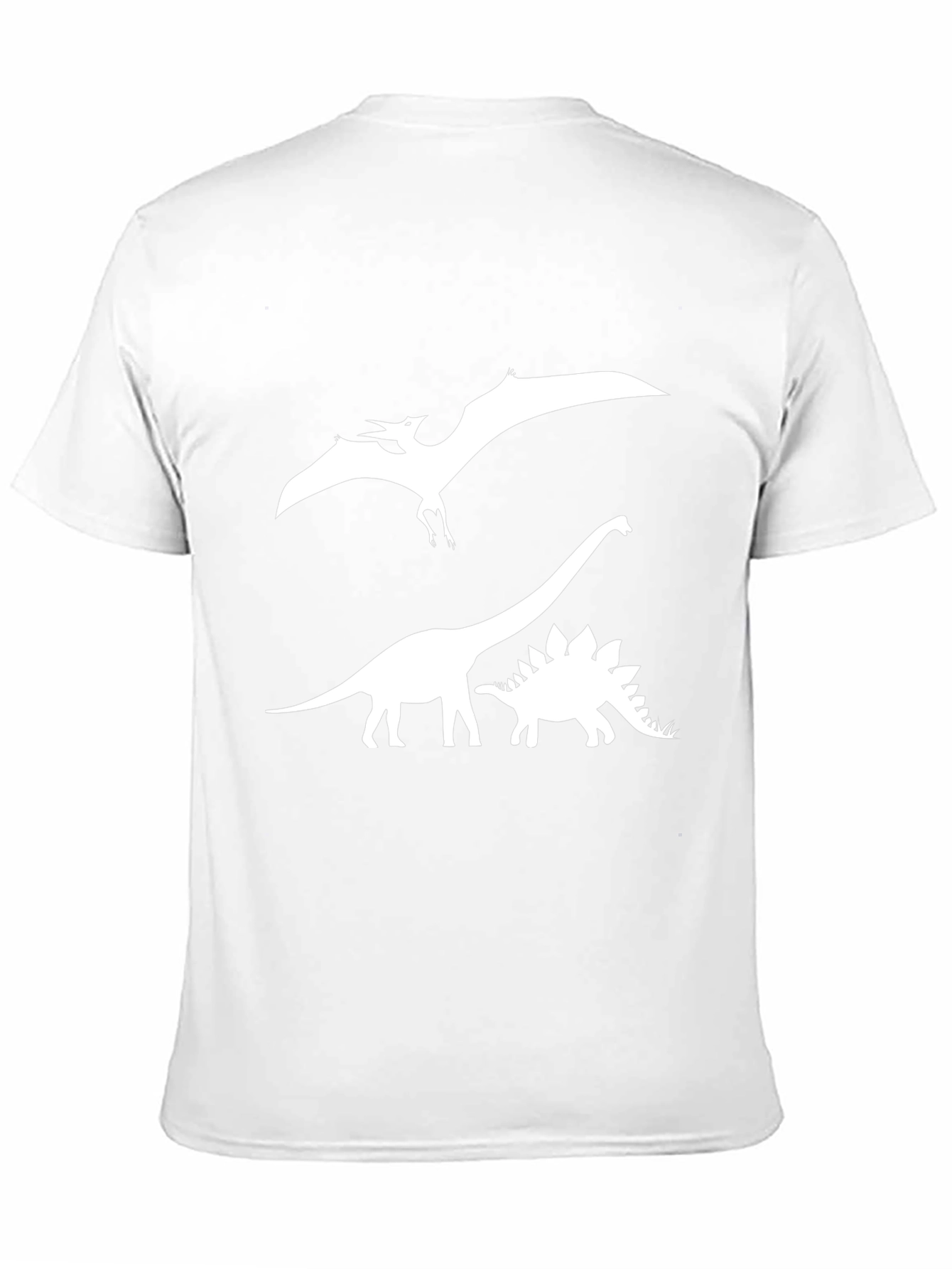 Dinosaur T-Shirt: Pterodactyl Brachiosaurus Stegosaurus