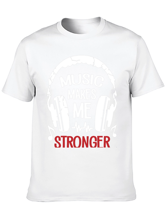 Music Makes Me Stronger Graphic Tee