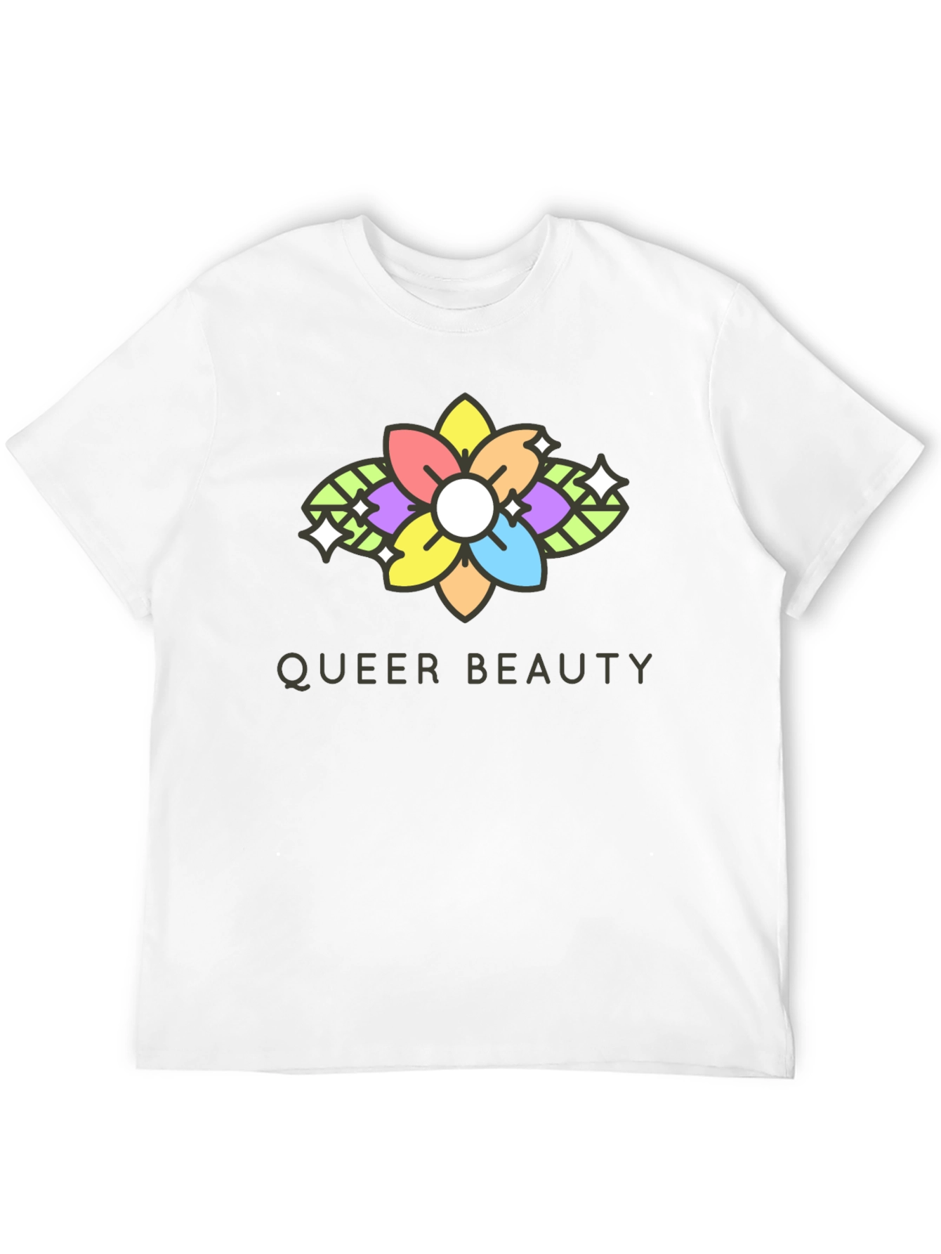 Queer Beauty T-Shirt - Graphic Tee Pride Apparel