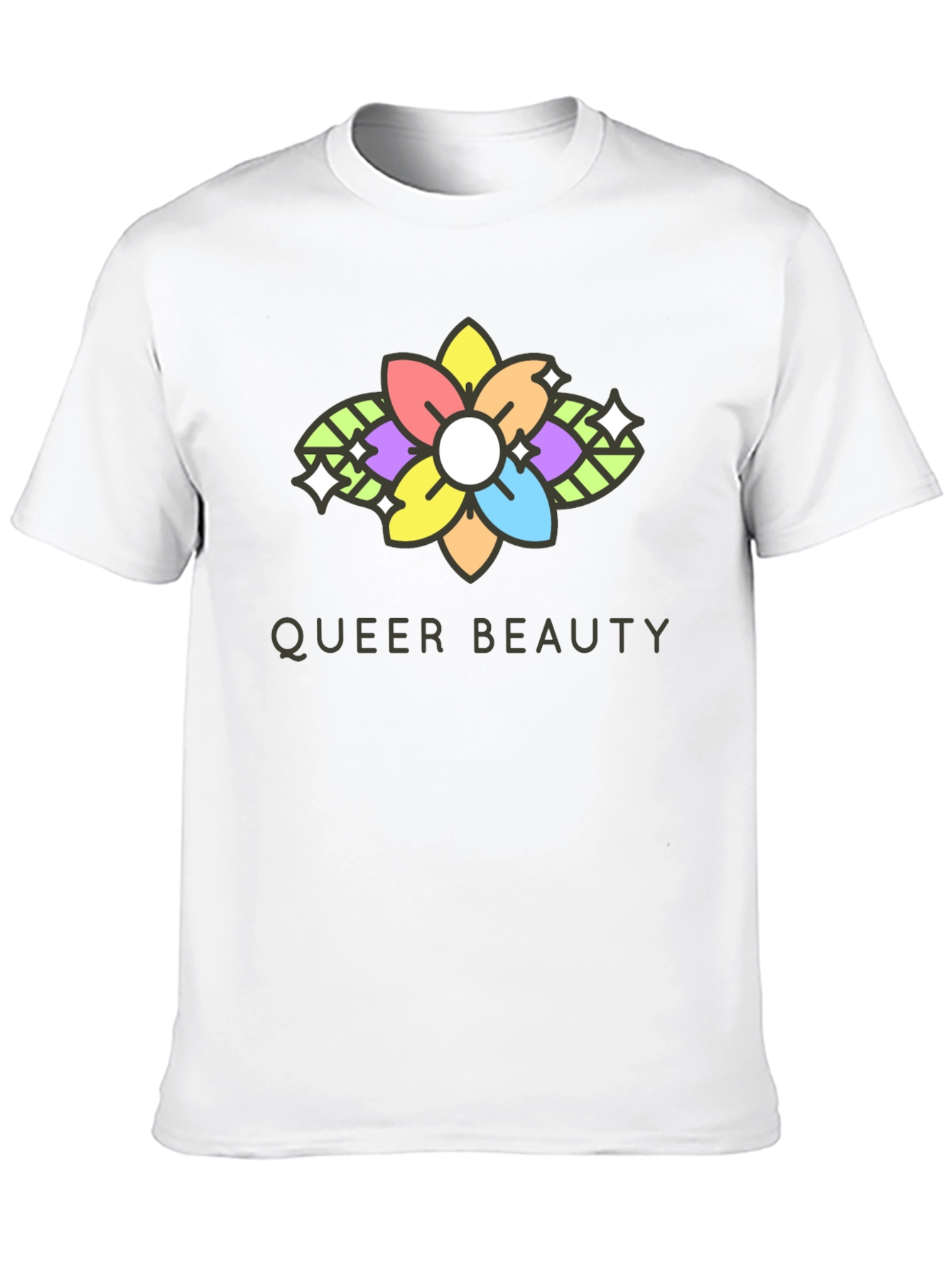 Queer Beauty T-Shirt - Graphic Tee Pride Apparel