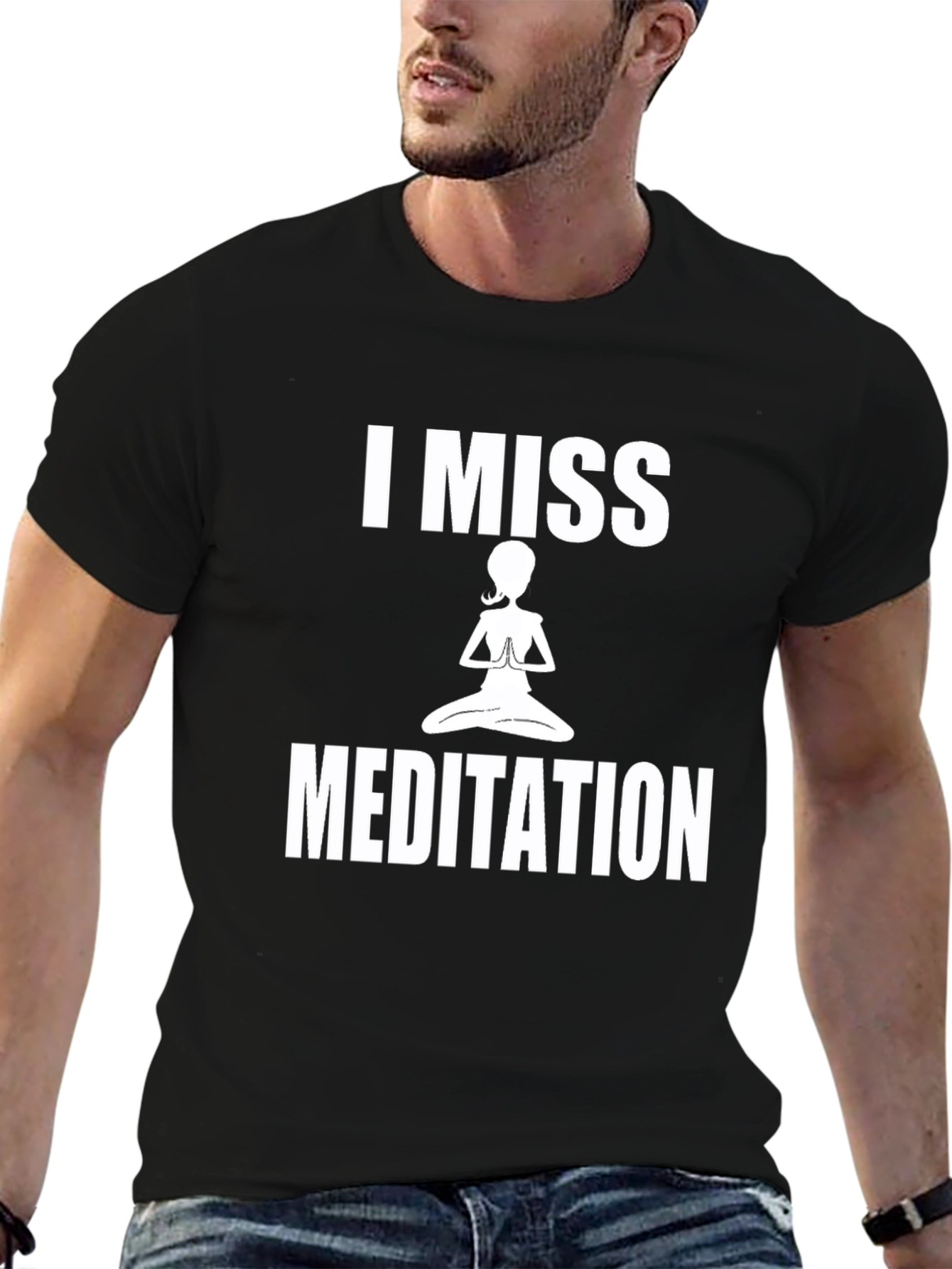 I Miss Meditation Graphic T-Shirt