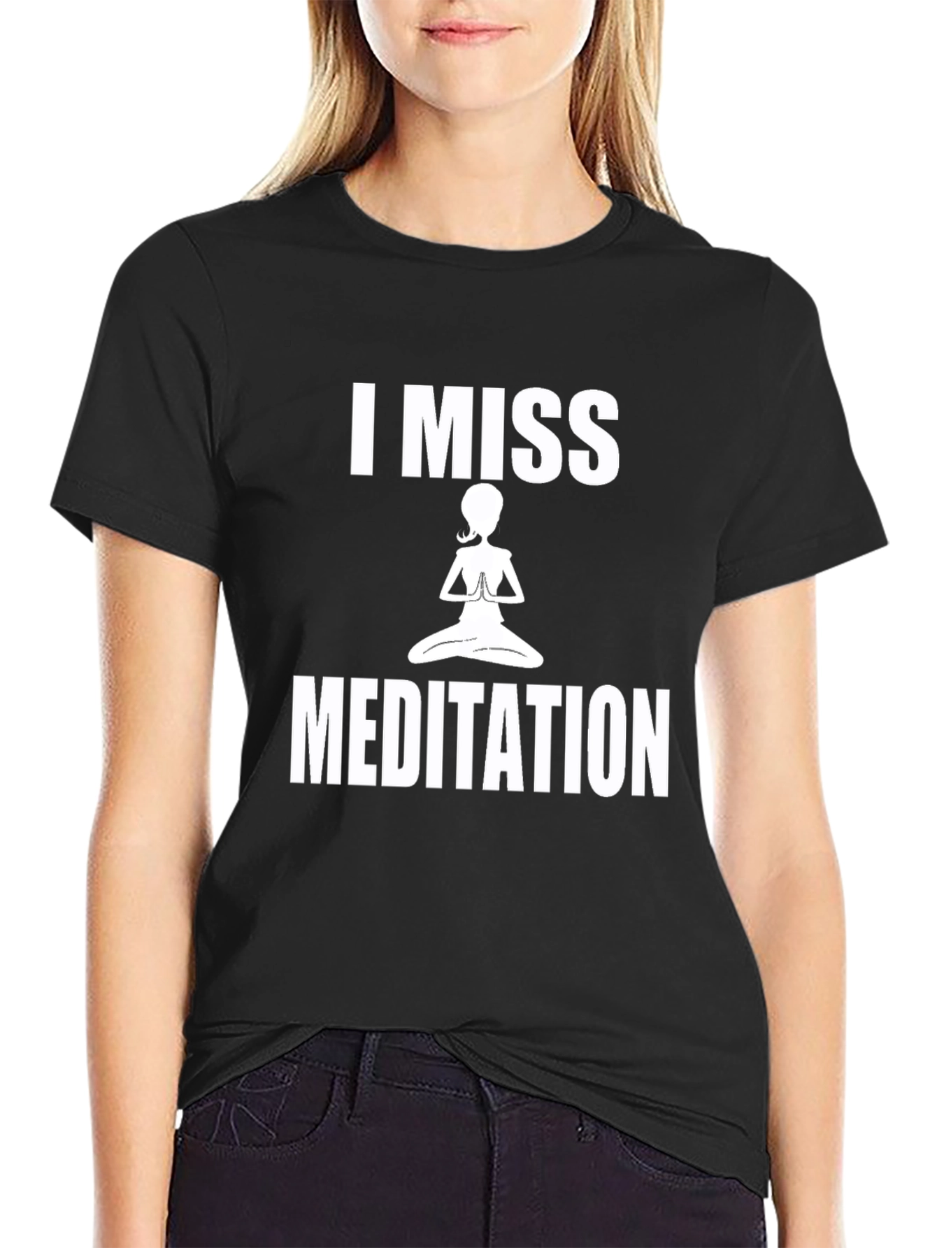 I Miss Meditation Graphic T-Shirt