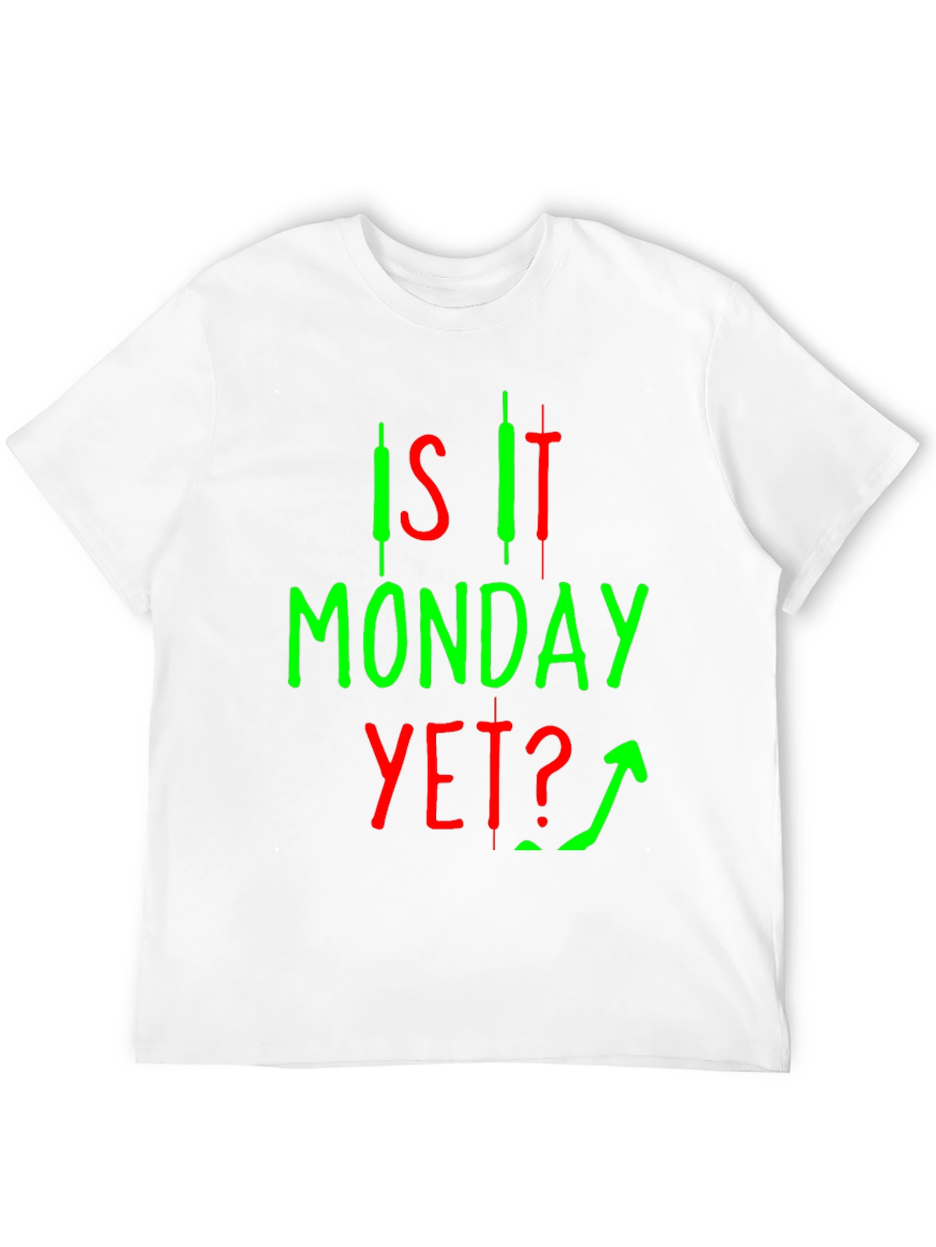 Is It Monday Yet? Black Graphic Tee