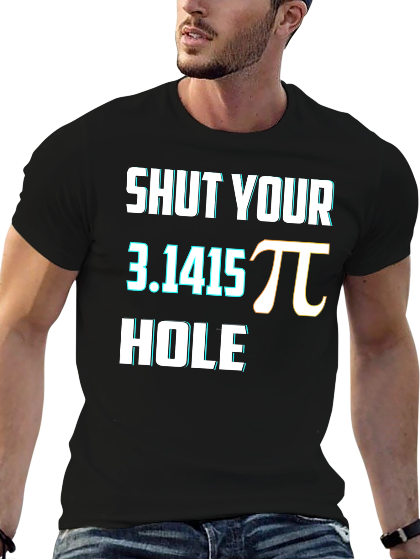 Shut Your Pi Hole Funny Math Humor T-Shirt