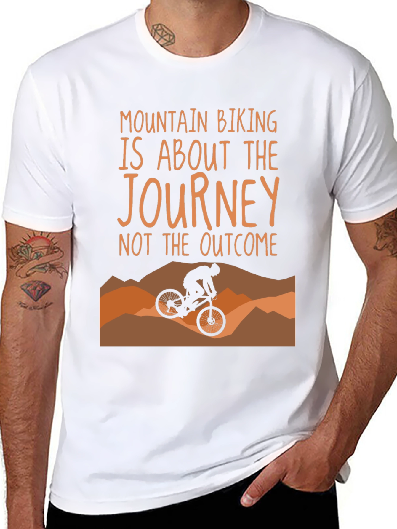 Mountain Biking Journey T-Shirt