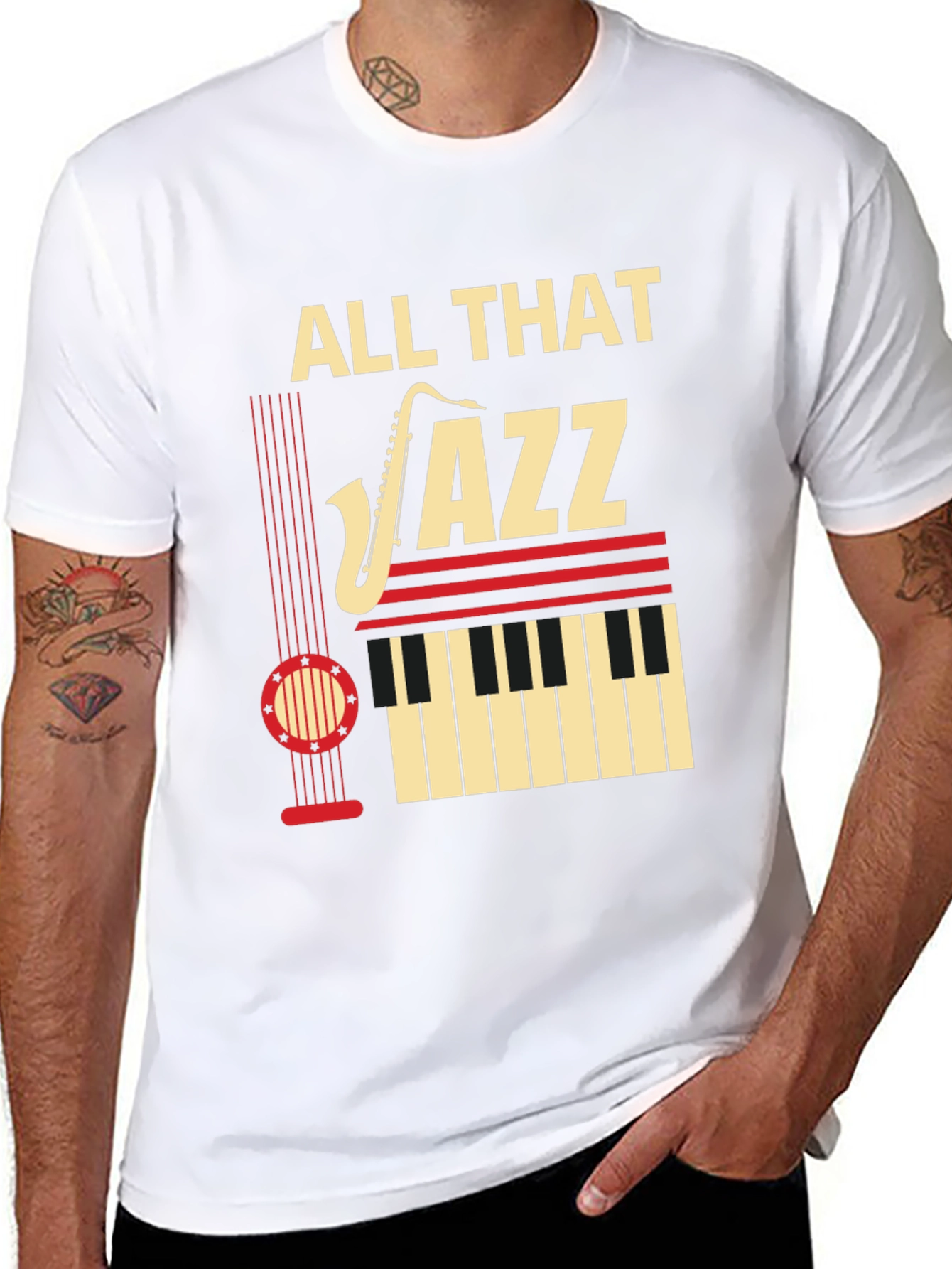 All That Jazz T-Shirt - Music Lover Tee