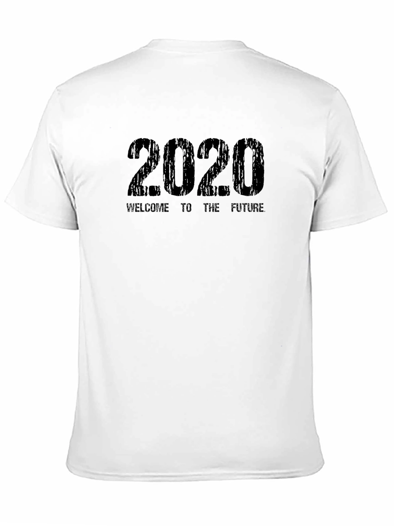 2020 Welcome to the Future Black Graphic Tee