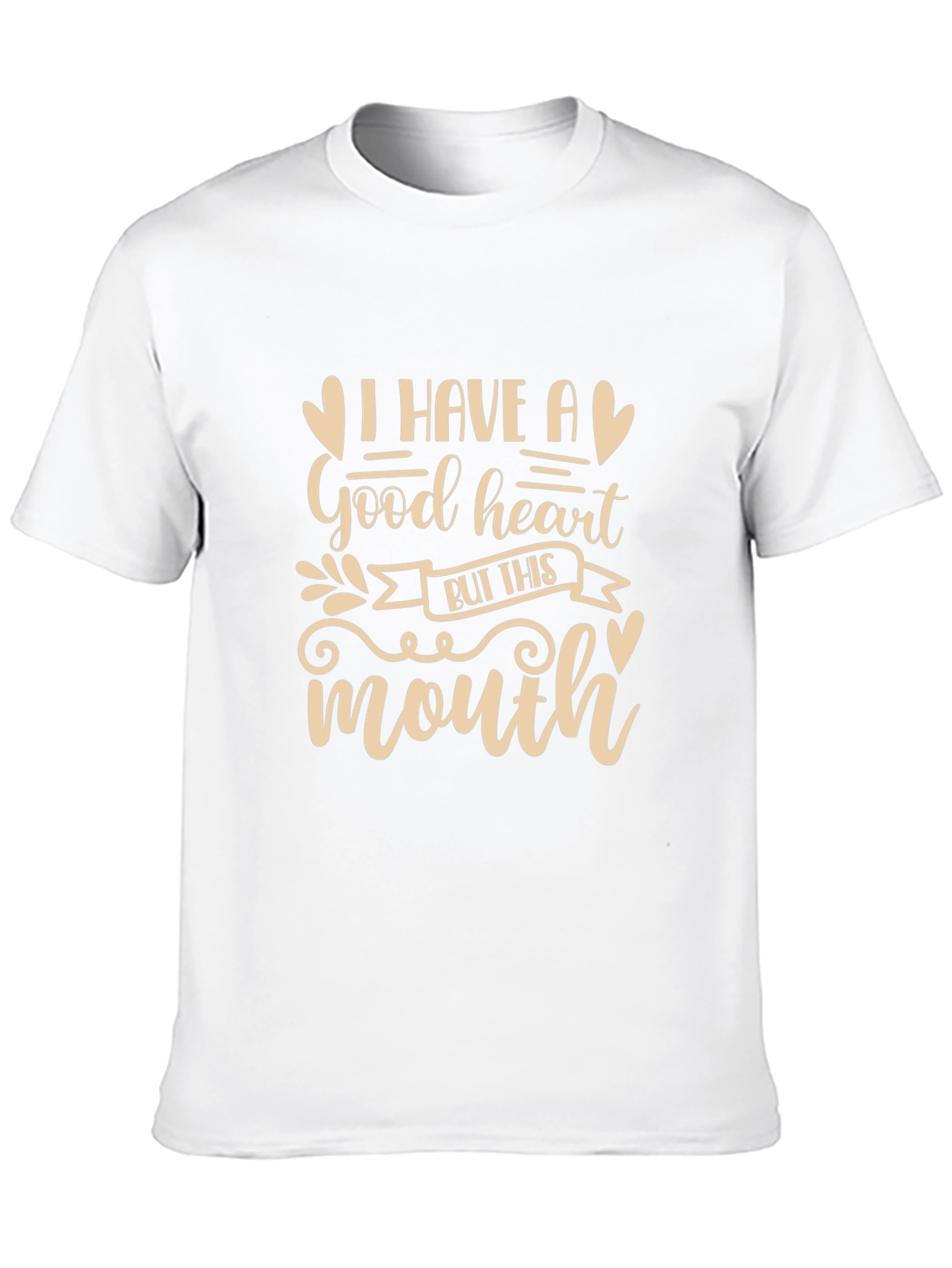 Good Heart Funny Graphic Tee