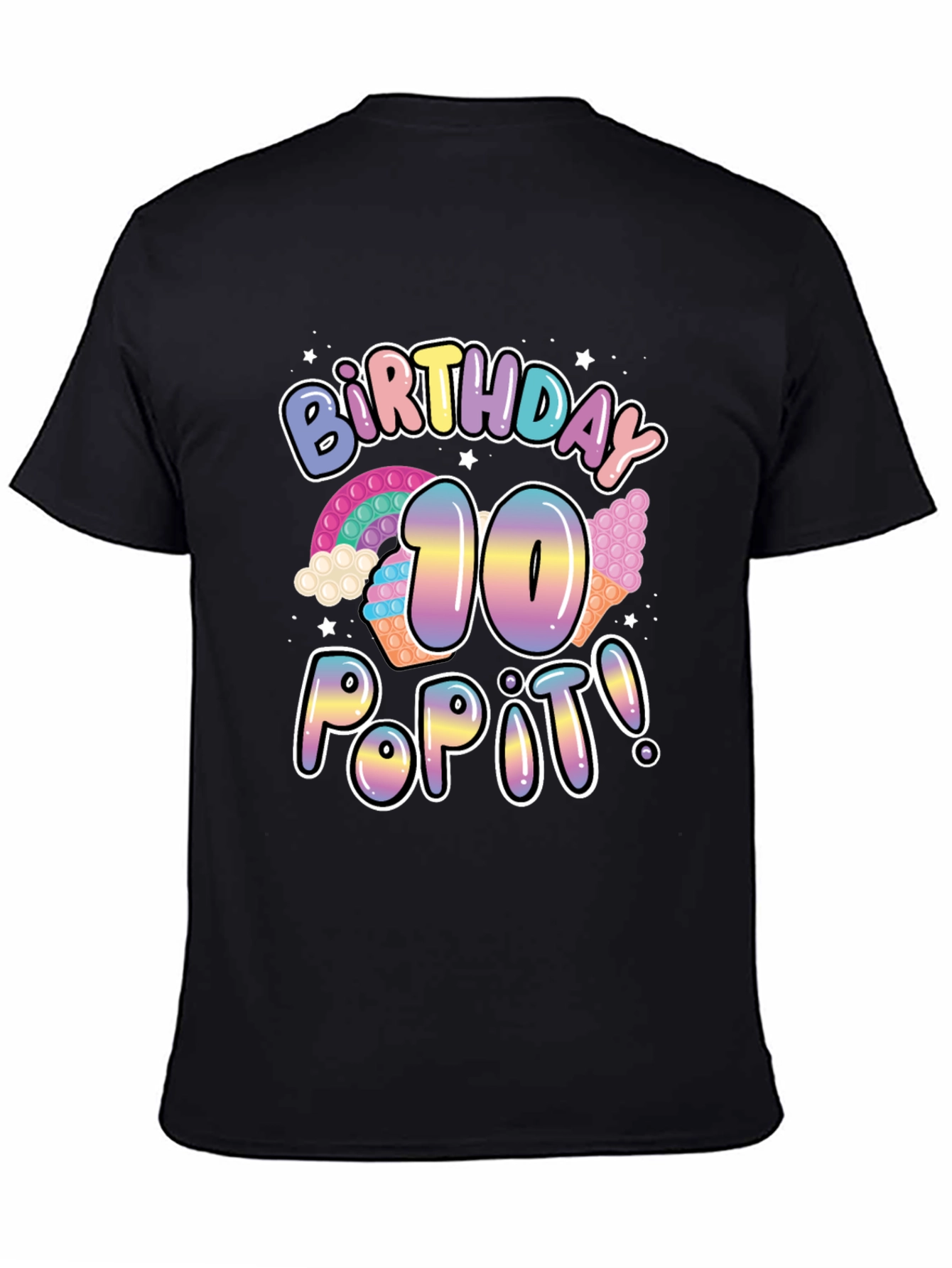 Birthday 10 Pop It T-shirt