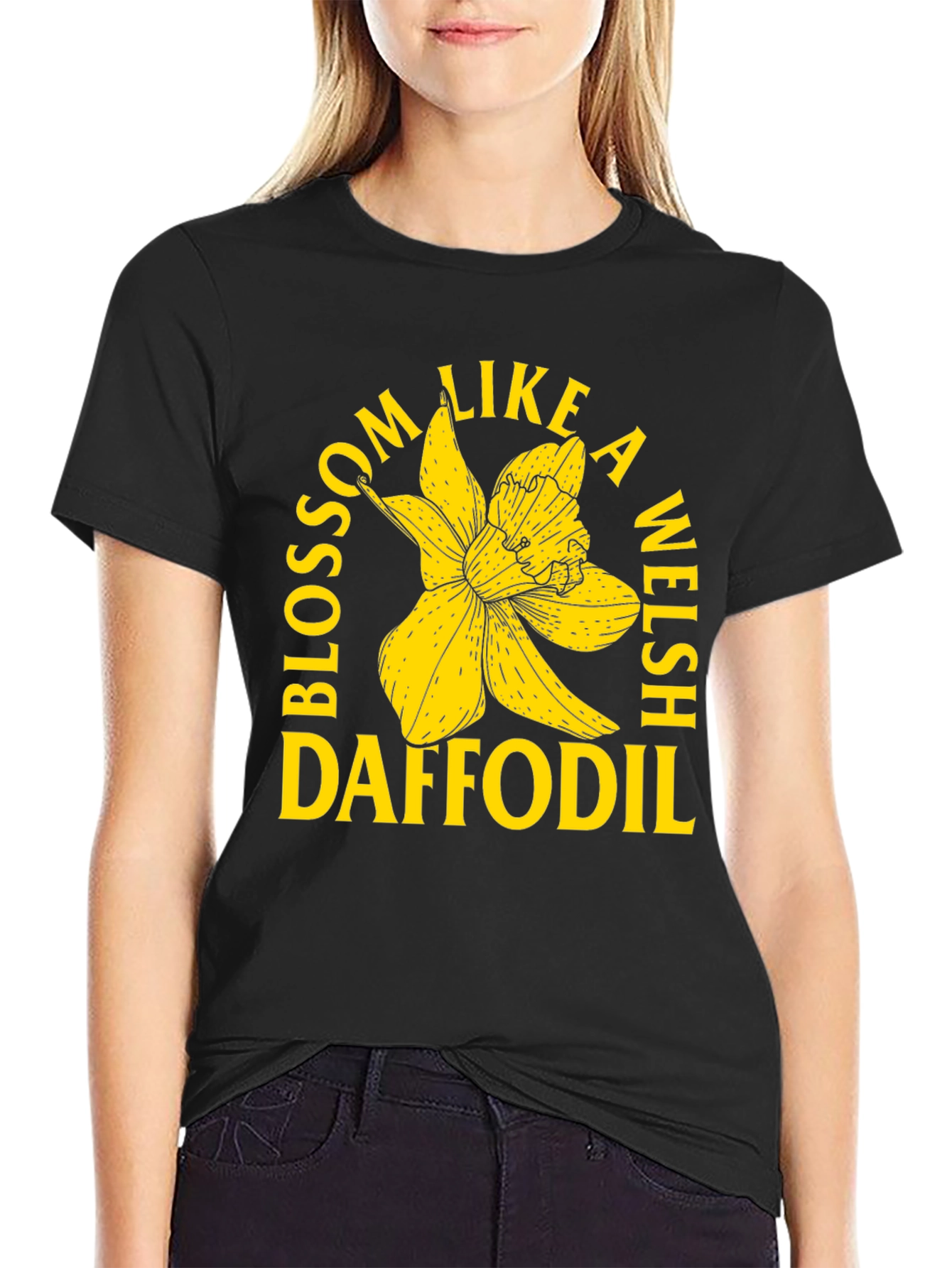 Blossom Like a Welsh Daffodil Graphic Tee