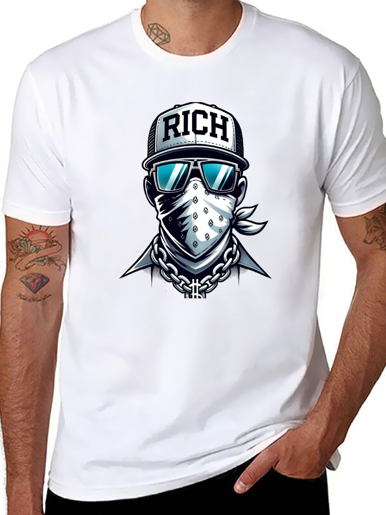 Rich Graphic T-Shirt - Urban Streetwear Style