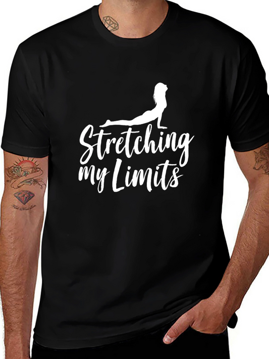Stretching My Limits Graphic Tee - Yoga Inspired
