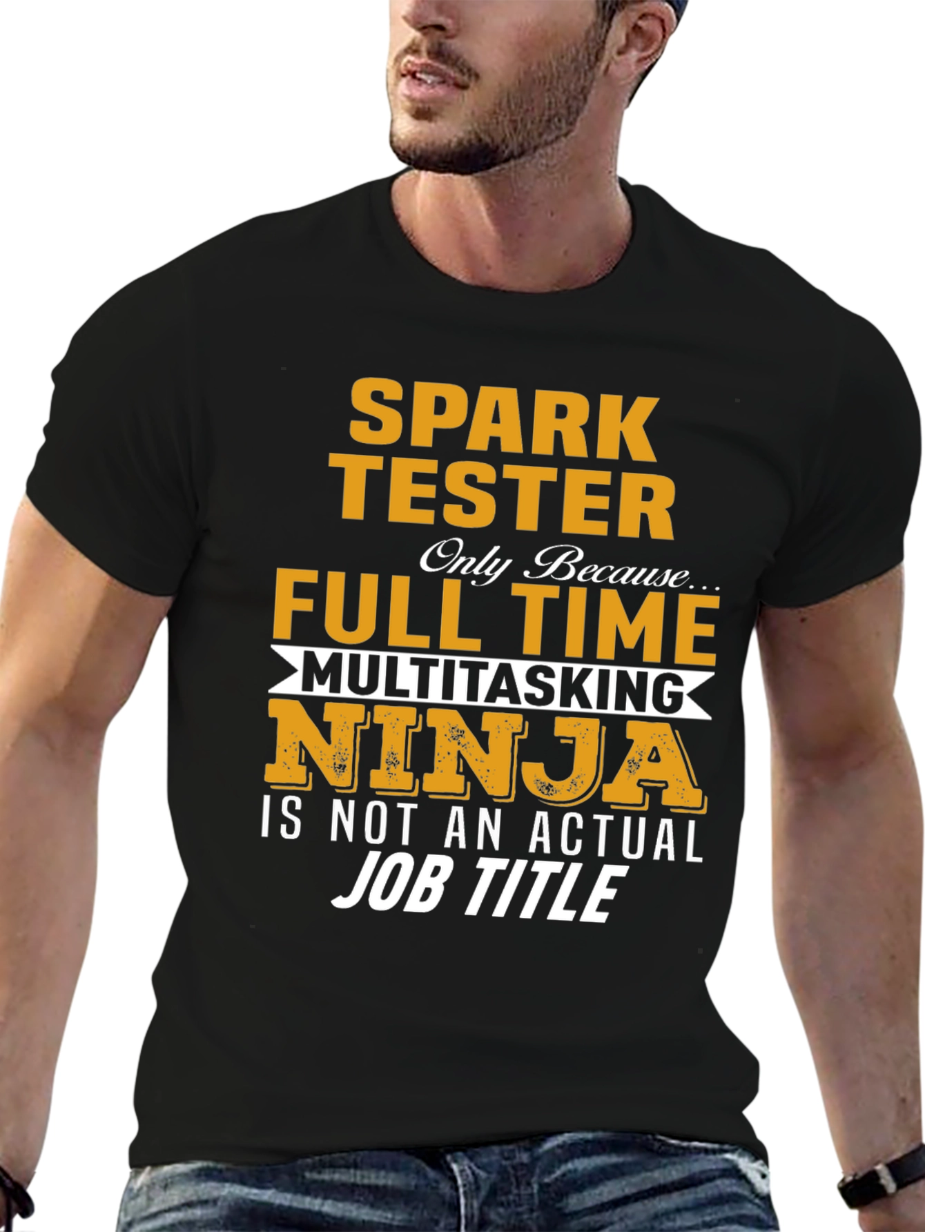 Spark Tester Multitasking Ninja T-Shirt