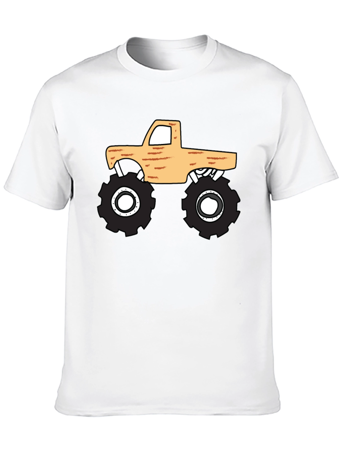 Monster Truck Graphic Tee - Cool Black T-Shirt