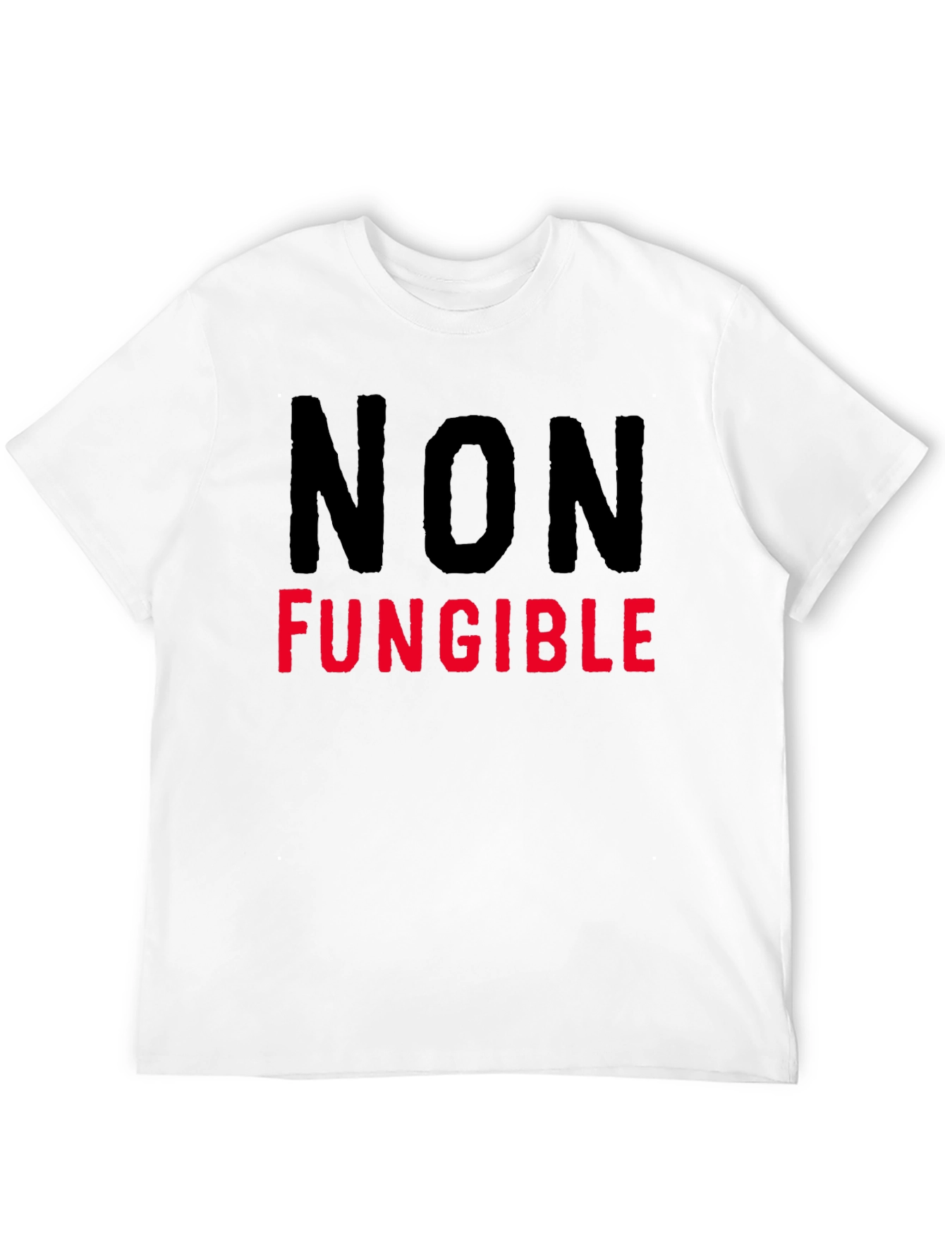 Non-Fungible Black T-Shirt - Crypto Art