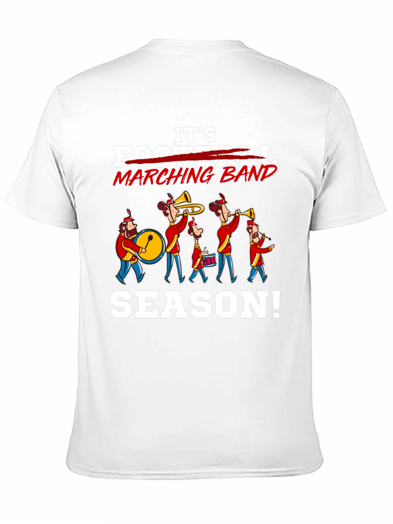 Marching Band Season T-Shirt Funny Band Tee