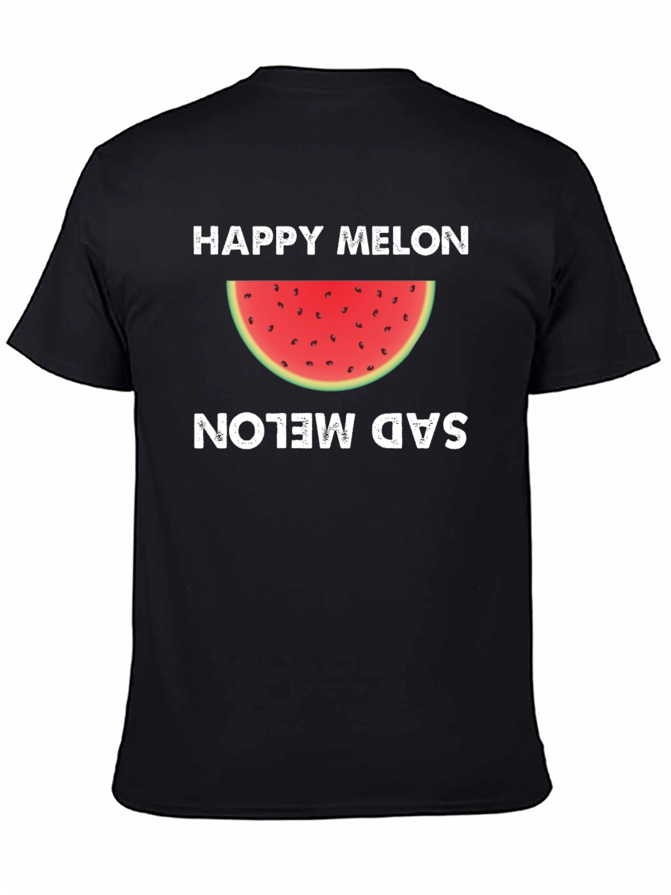 Happy Melon T-Shirt Funny Fruit Graphic Tee