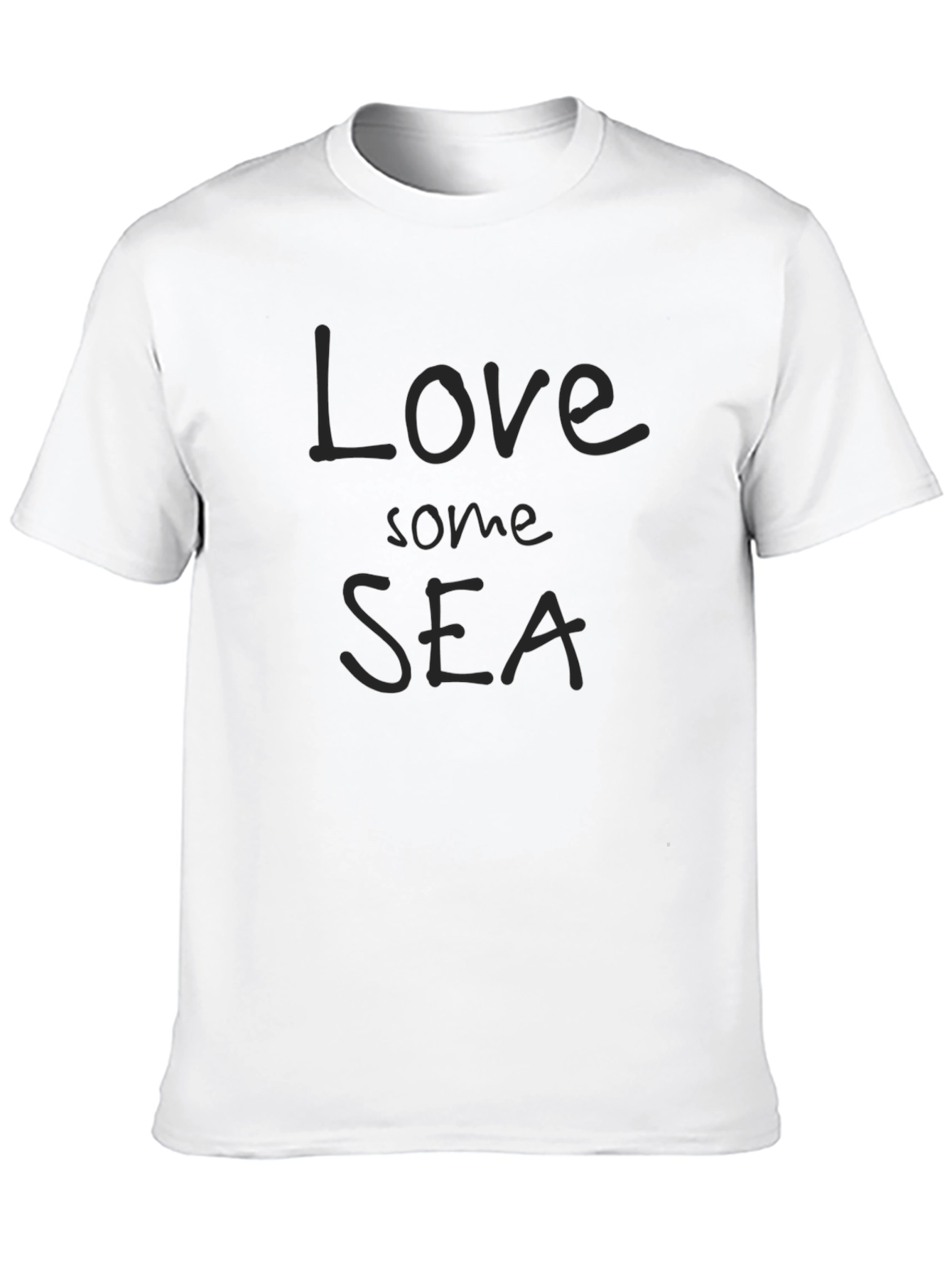 Love Some Sea Black T-Shirt