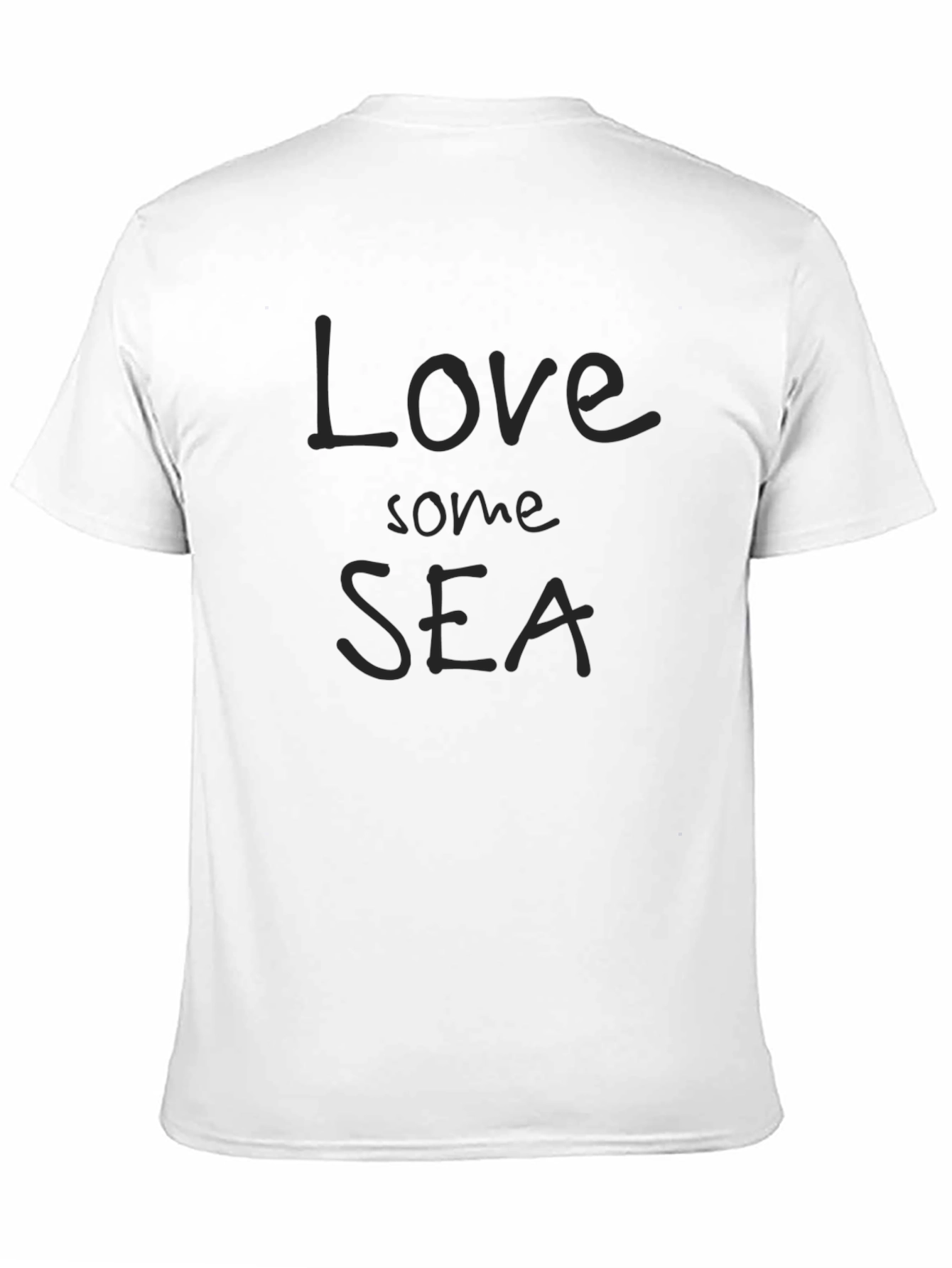 Love Some Sea Black T-Shirt