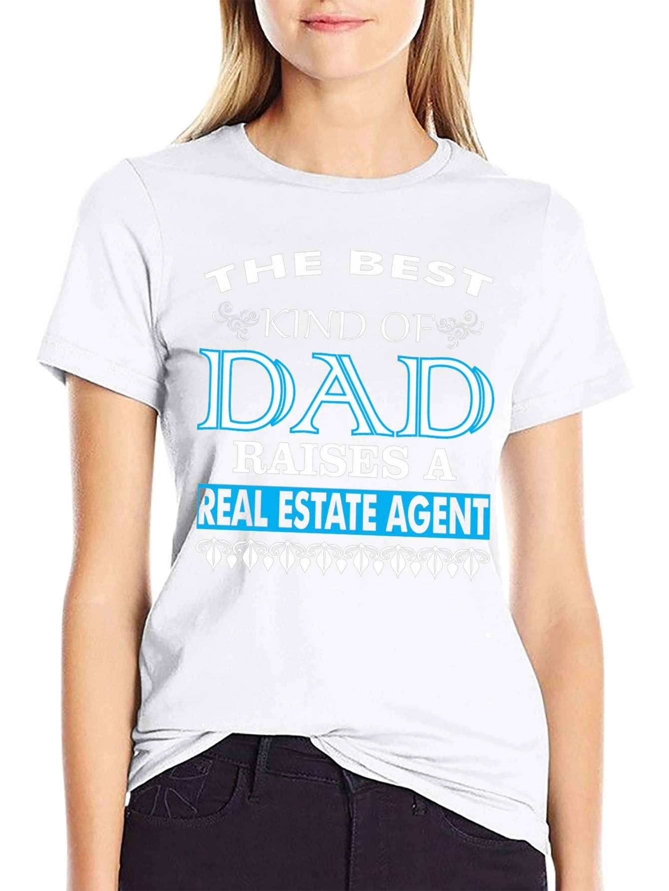 Best Dad Real Estate Agent T-Shirt
