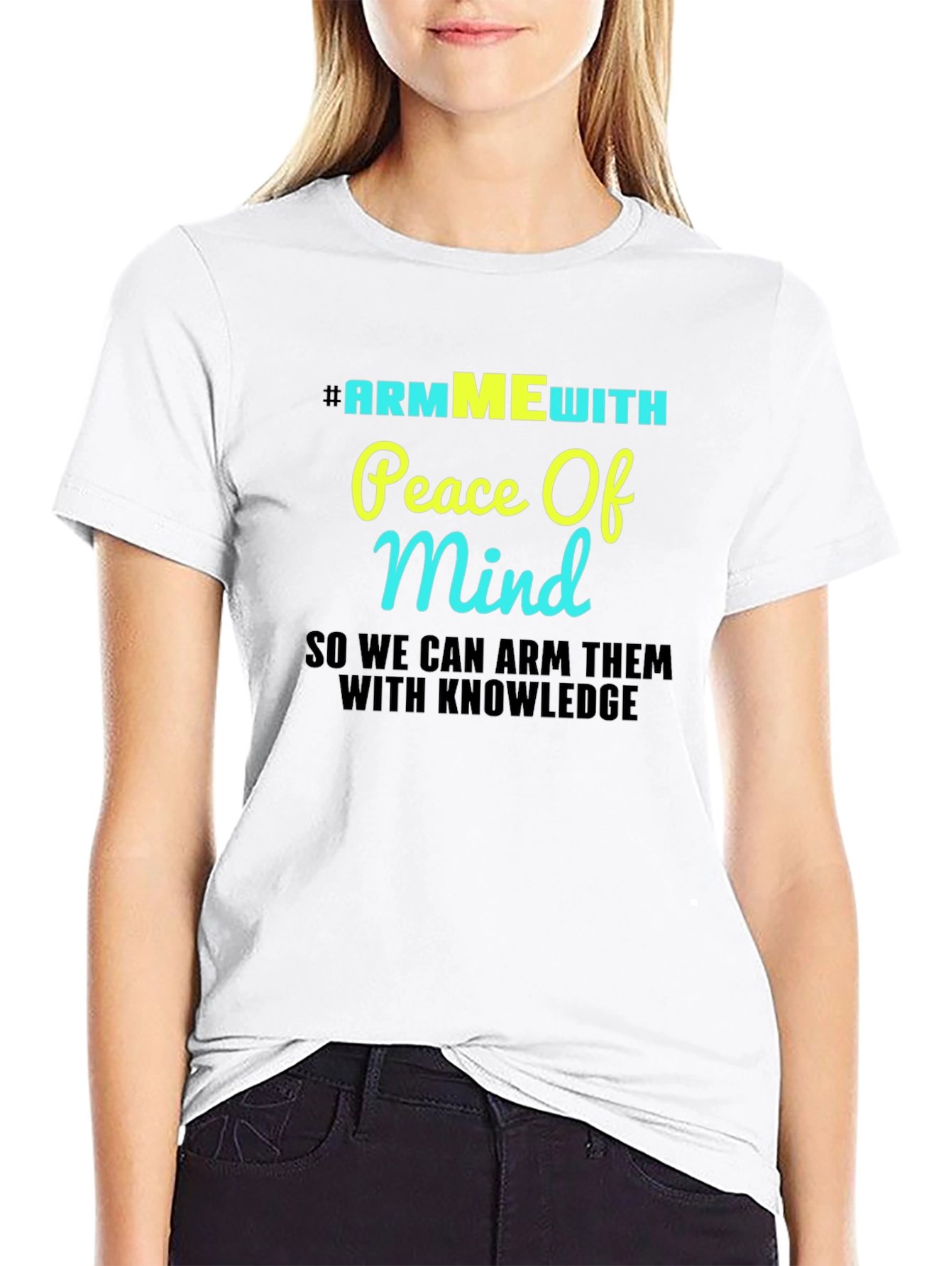 #ArmMEwith Peace Of Mind Graphic T-Shirt