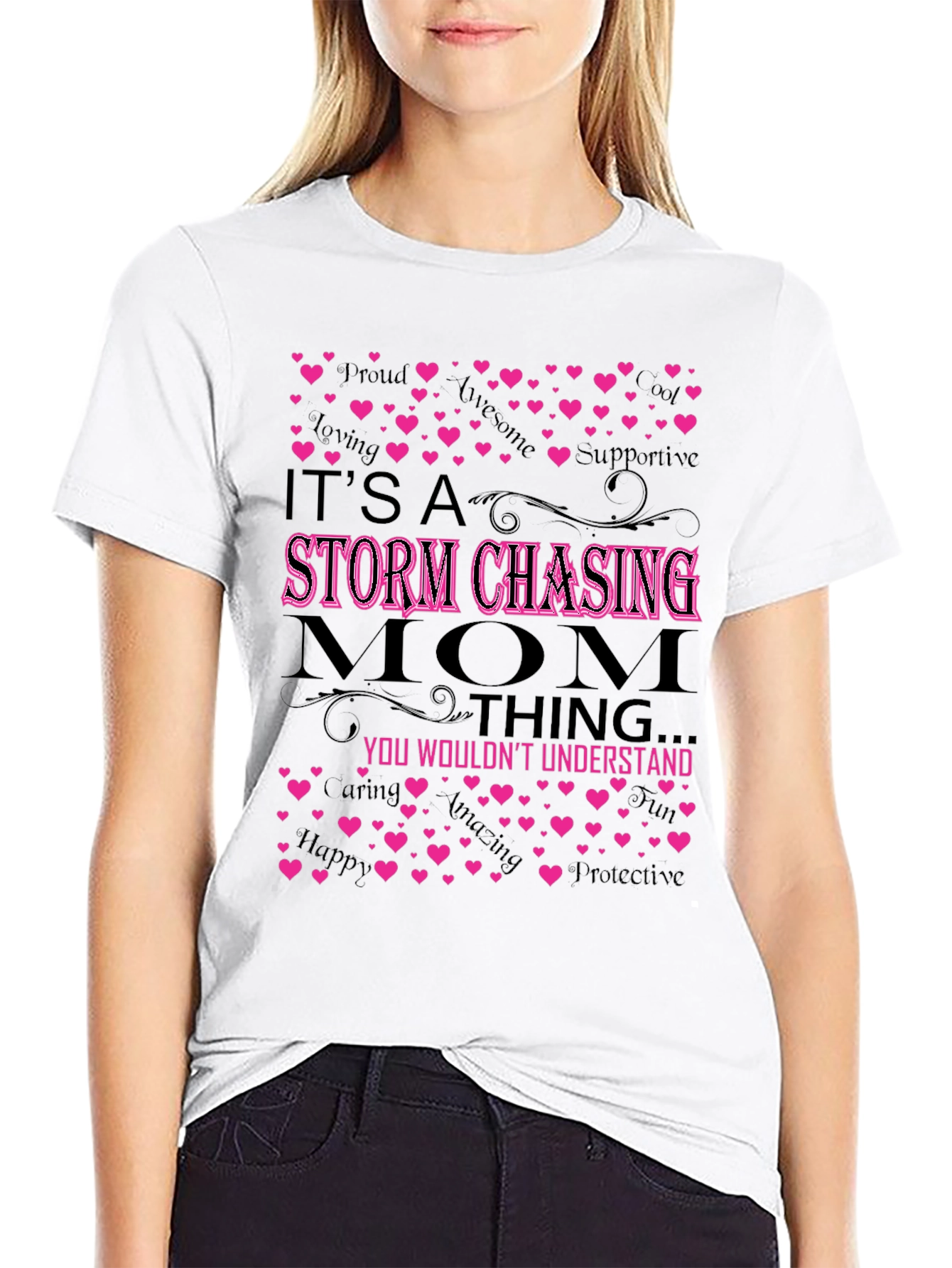 Storm Chasing Mom Graphic T-Shirt