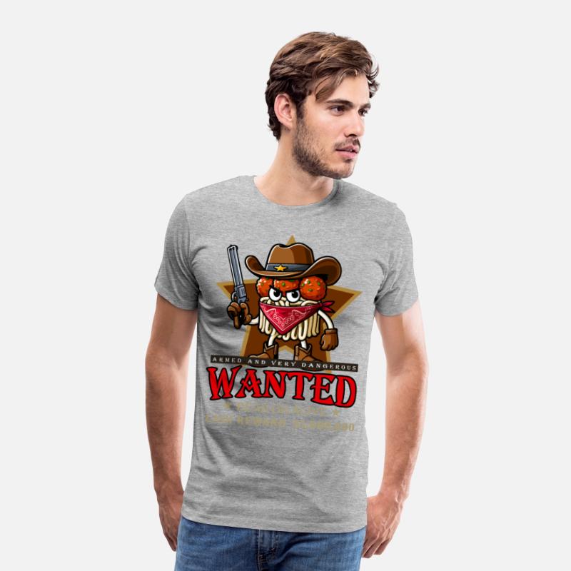 Wanted Spaghetti Dead Or Alive - Funny Spaghet