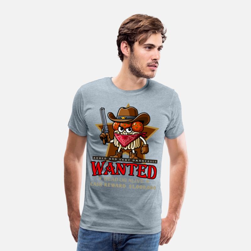 Wanted Spaghetti Dead Or Alive - Funny Spaghet