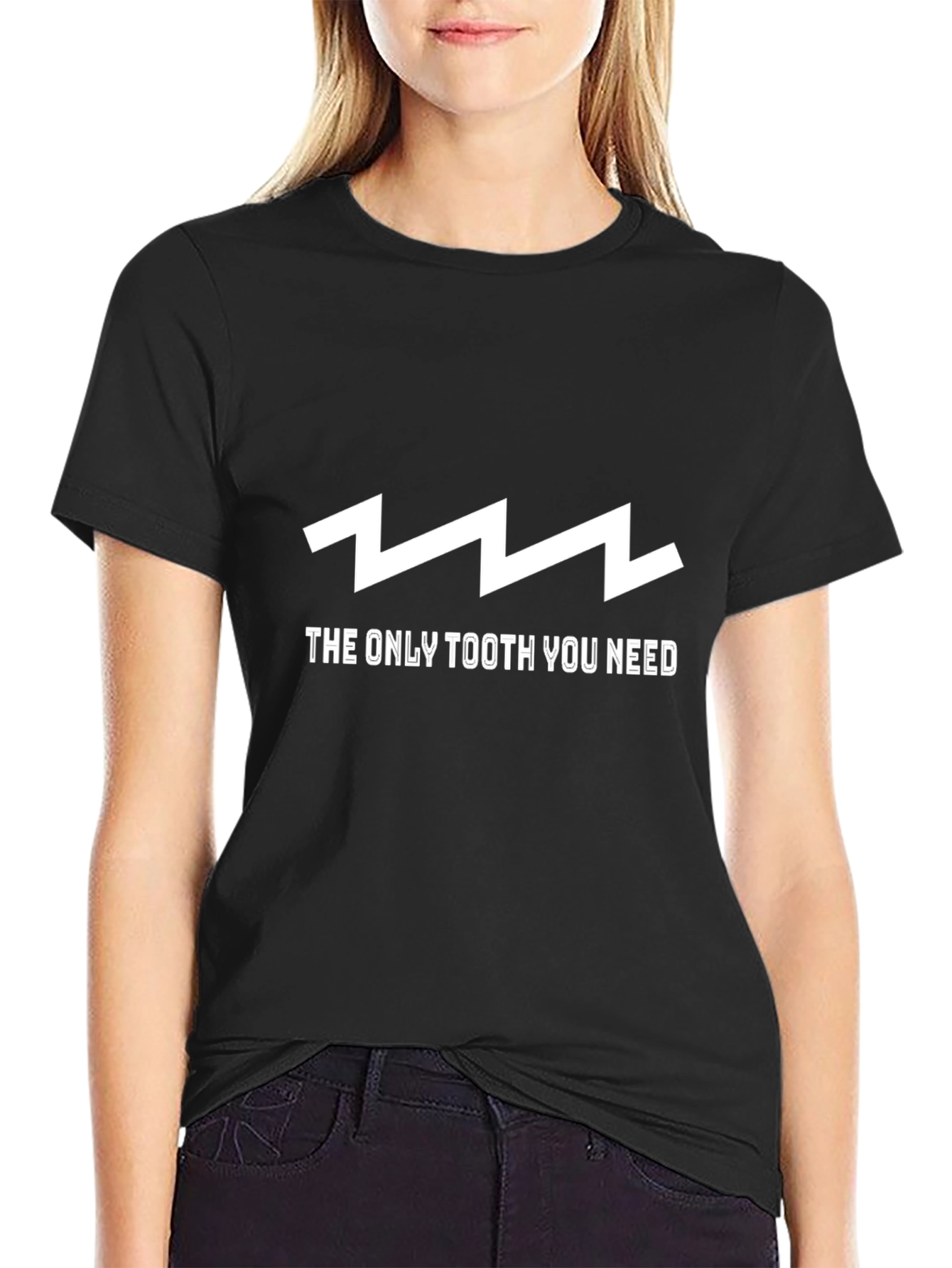 The Only Tooth You Need Graphic Tee - Black