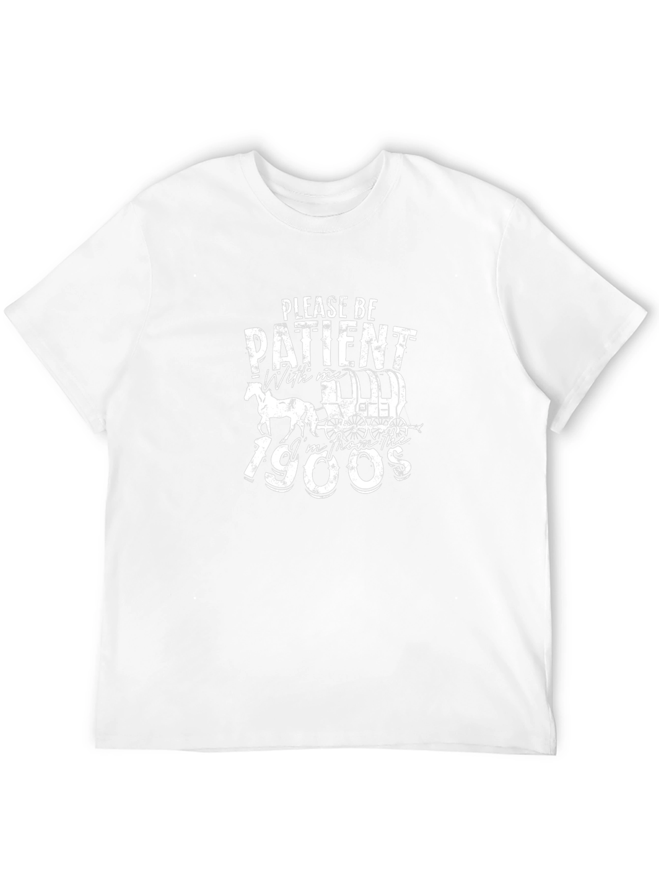 Please Be Patient T-Shirt - Retro Novelty Tee