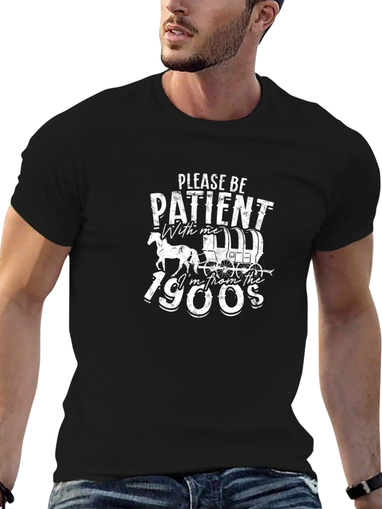 Please Be Patient T-Shirt - Retro Novelty Tee