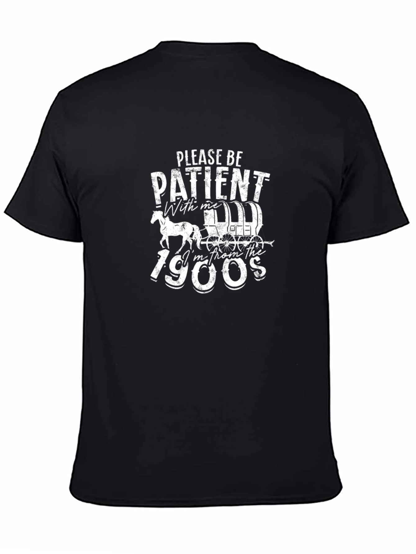 Please Be Patient T-Shirt - Retro Novelty Tee